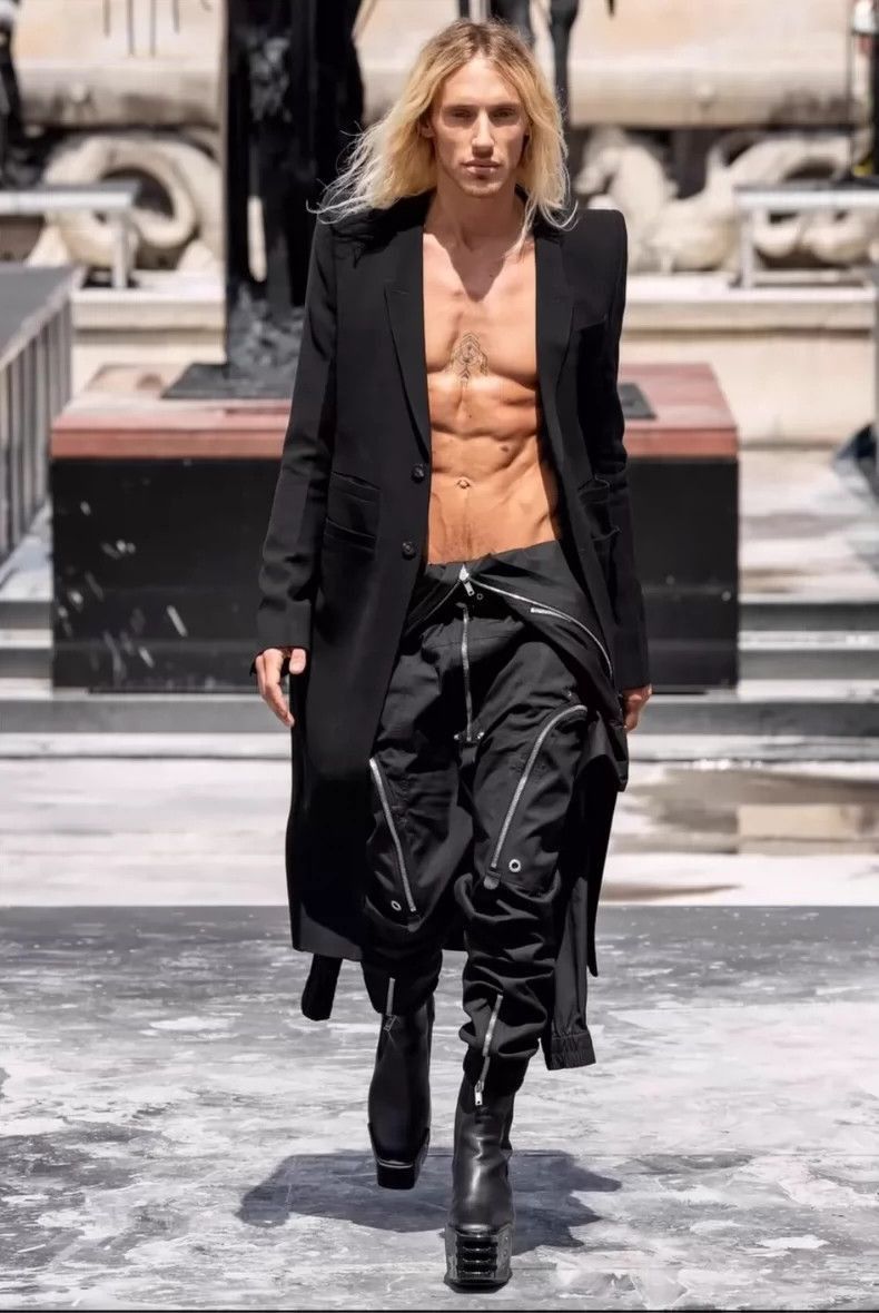 Rick Owens Rick Owens Shoulder pad coat-2505 Size US S / EU 44-46 / 1 - 7 Thumbnail