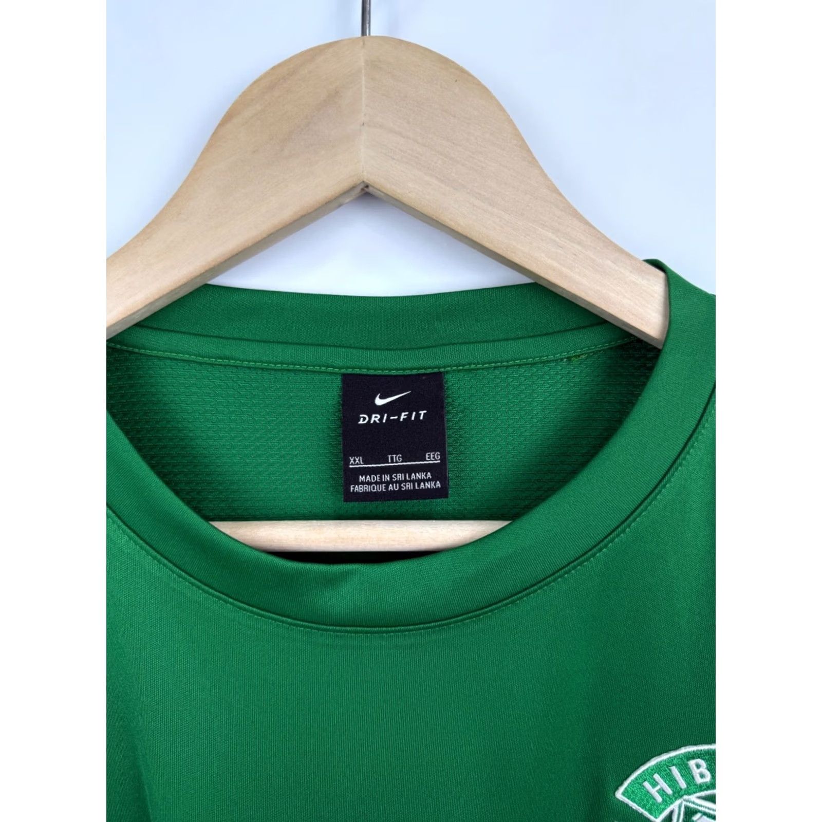 Nike Nike Hibernian Edinburg Soccer T-Shirt XL/XXL Green Mens Product (Vintage? 2016) Size US XXL / EU 58 / 5 - 5 Thumbnail