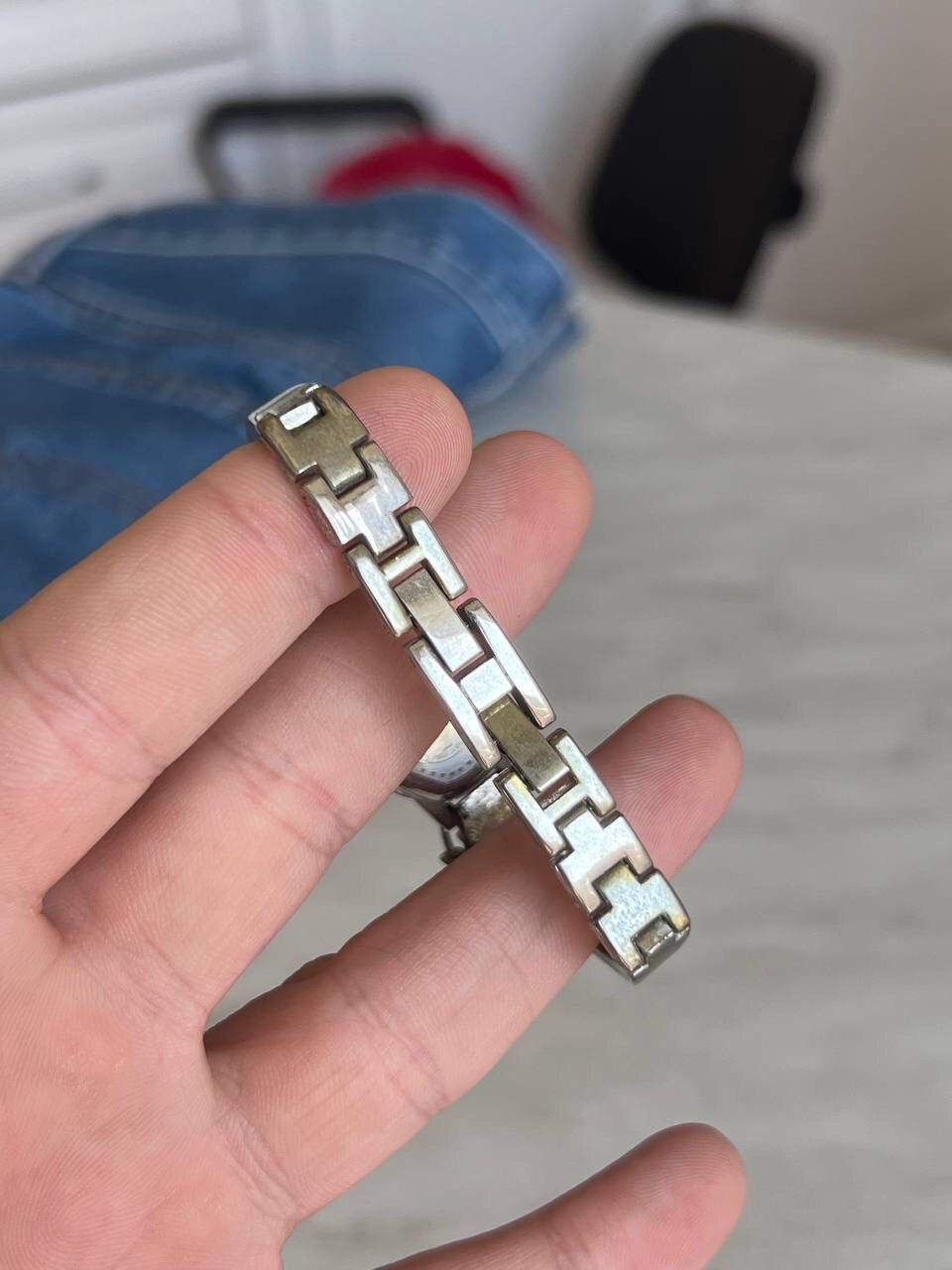 Japanese Brand × Vintage Vintage futuristic Watch Silver Bracelet Stylish Amulet Size ONE SIZE - 4 Thumbnail
