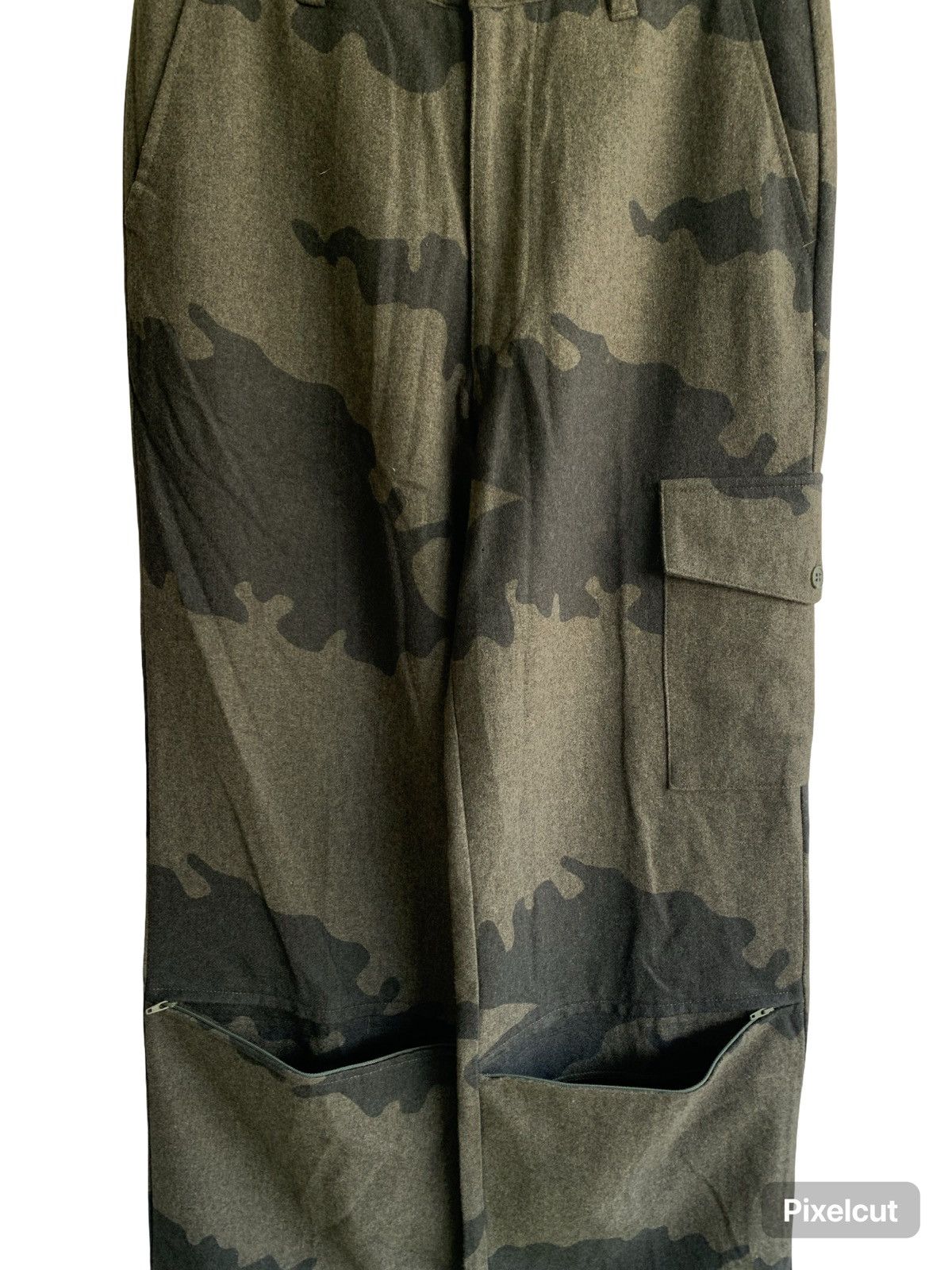 Engineered Garments 💥Avant-Garde Mossimo Camo Baggy Cargo Pant Size US 31 - 2 Thumbnail