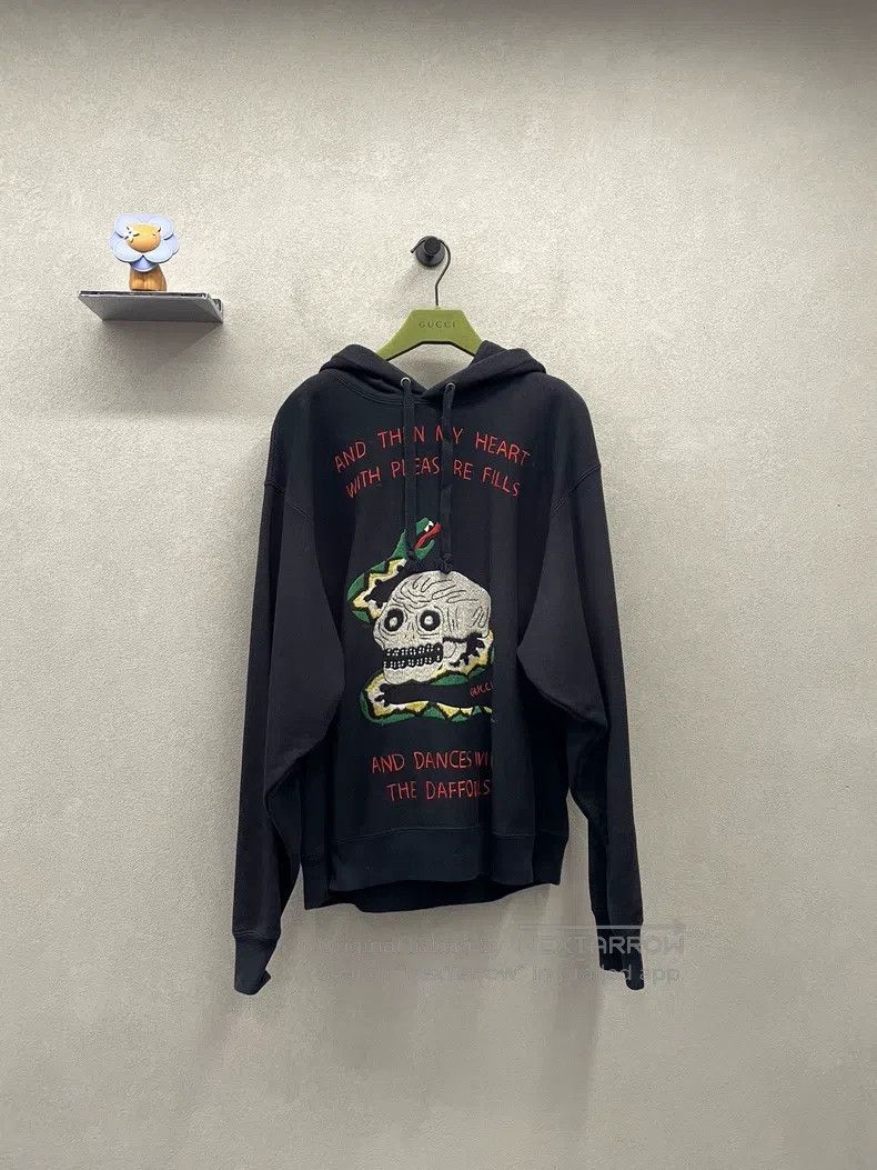 Gucci Gucci Skull and Snake Black Sweatshirt Size US M / EU 48-50 / 2 - 1 Thumbnail