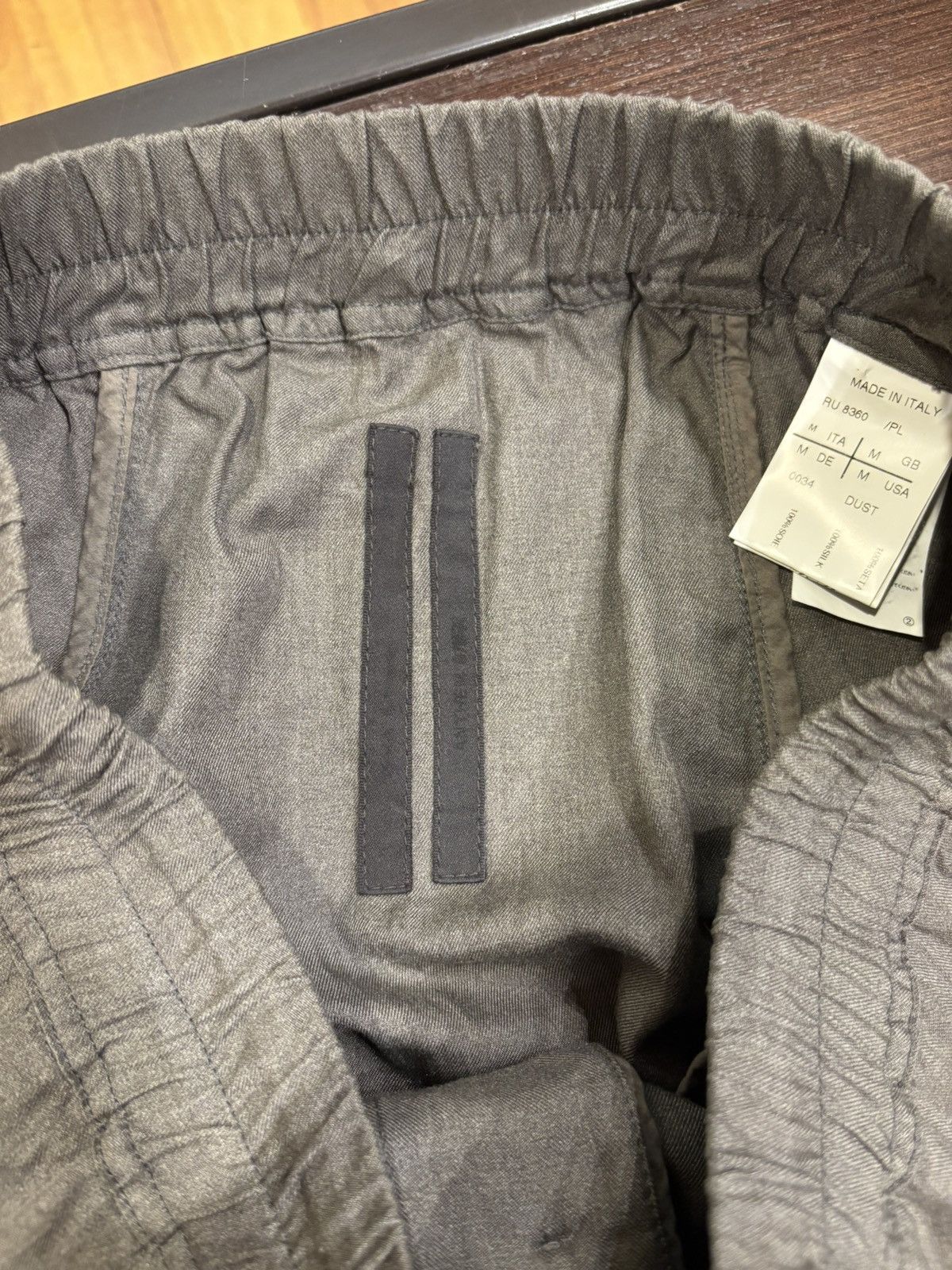 Rick Owens Rick Owen’s Grey Linen Pants Size US 32 / EU 48 - 4 Thumbnail