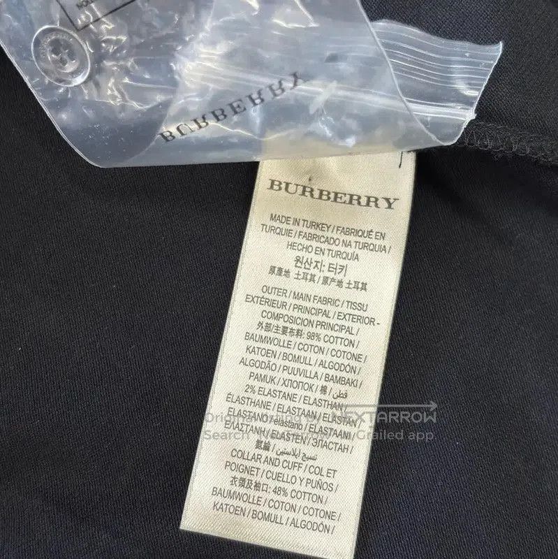 Burberry Burberry Women's Black Cotton T-Shirt. Size M / US 6-8 / IT 42-44 - 7 Thumbnail