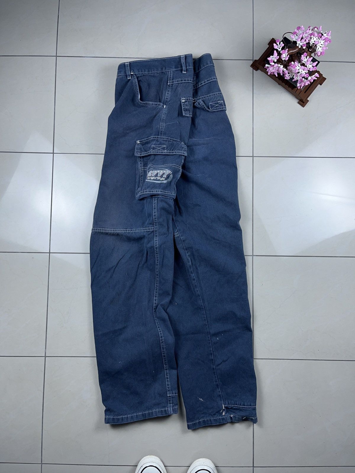 Vintage ➕ vintage y2k loose corduroy skate Jnco style pants faded Size US 30 / EU 46 - 2 Thumbnail