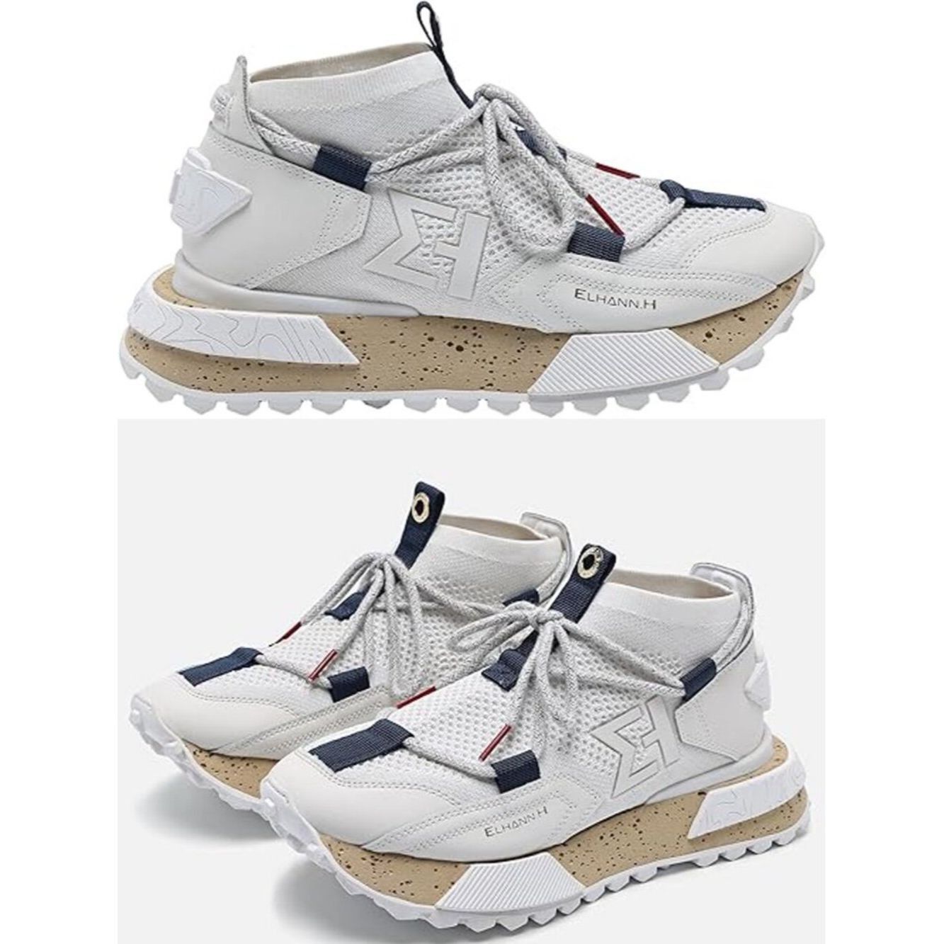Other New ELHANN.H NSJ591 Tech Knit Sneakers Size 8.5 Men/10 Wome Size US 8.5 / EU 41-42 - 1 Thumbnail