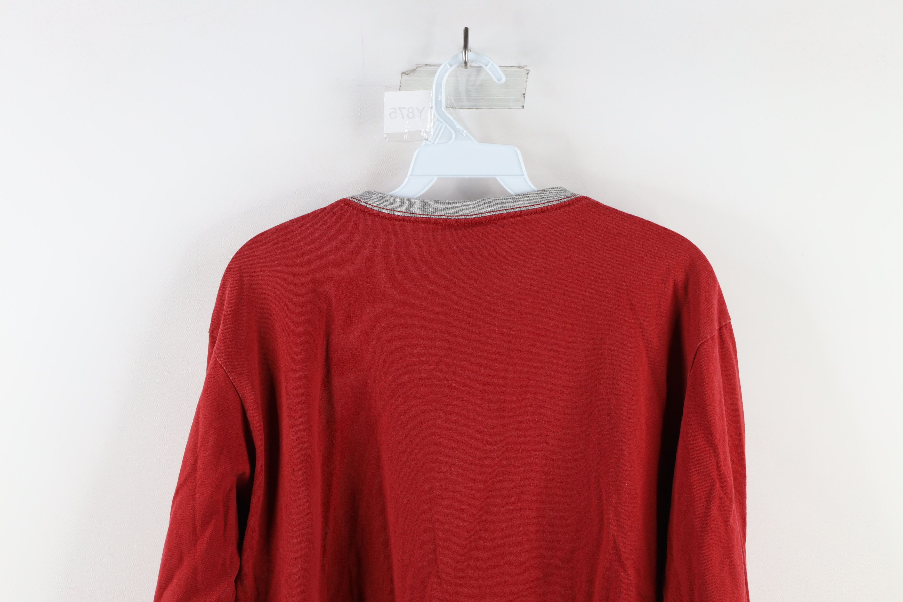 Tommy Hilfiger × Vintage Vintage 90s Tommy Hilfiger Big Logo Long Sleeve T-Shirt USA Size US L / EU 52-54 / 3 - 9 Thumbnail
