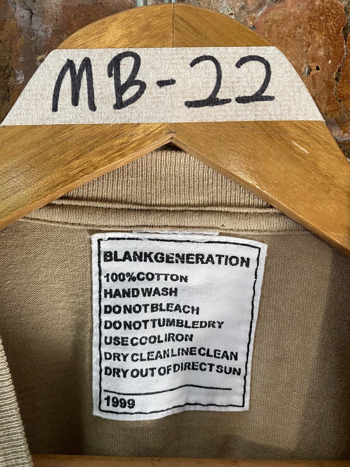 Takahiromiyashita The Soloist. × Undercover OG 1999 Blank Generation Tumblin down by state of mind Size US M / EU 48-50 / 2 - 8 Thumbnail