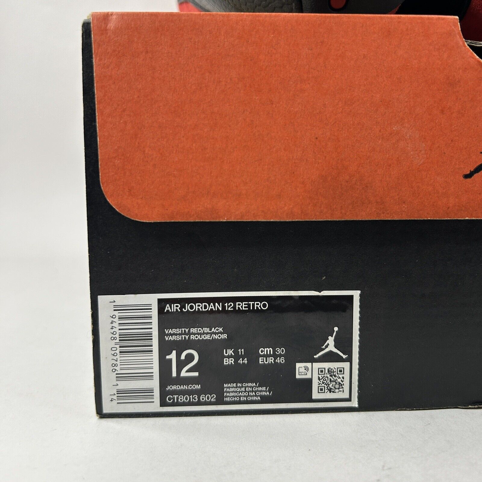 Nike Nike Shoes Air Jordan 12 Retro “Reverse Flu Game” 2024 Size US 12 / EU 45 - 9 Thumbnail