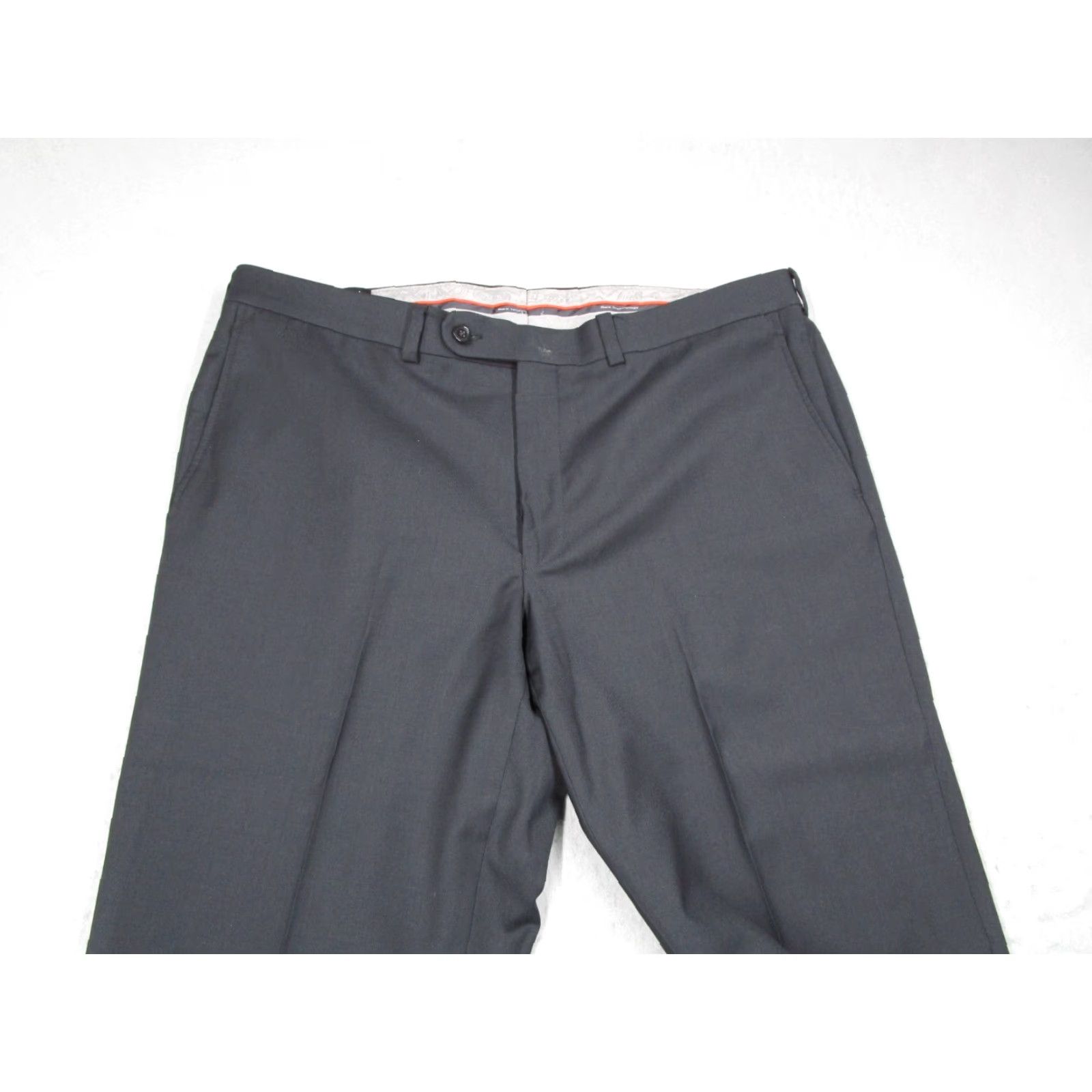Jack Victor Riviera Jack Victor Pants Mens Blue 38 Regular Traveler Wool Blend Work 38x28 Size US 38 / EU 54 - 2 Thumbnail