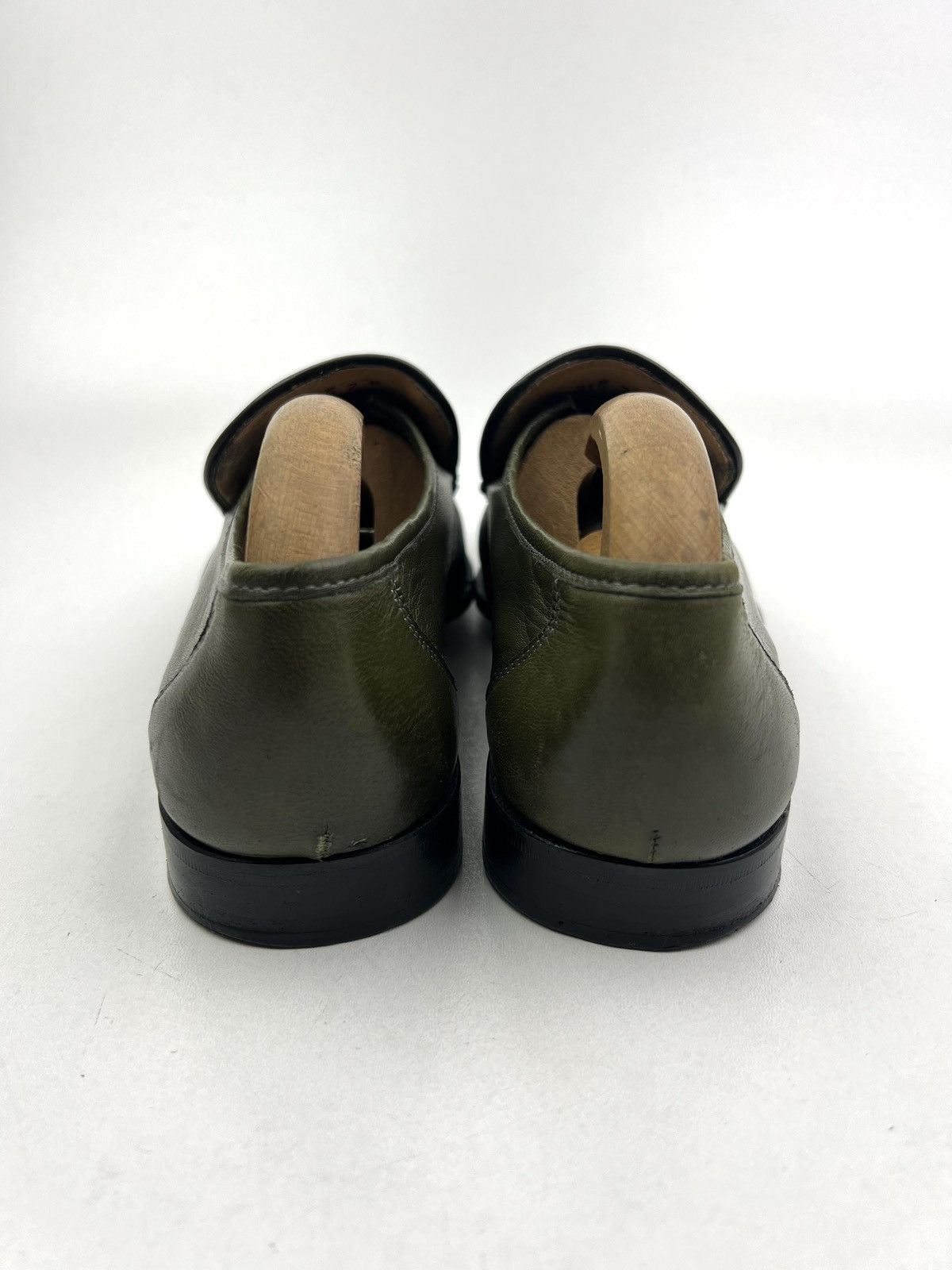 Grenson GRENSON Loafers Leather Shoes Made in England Green Men’s Size US 7 / EU 40 - 9 Thumbnail