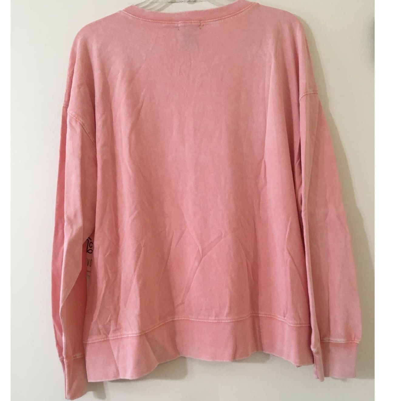 Other NWT Miss Chievous Medium Drop Shoulder Faded Pink Sweatshirt Size M / US 6-8 / IT 42-44 - 6 Thumbnail