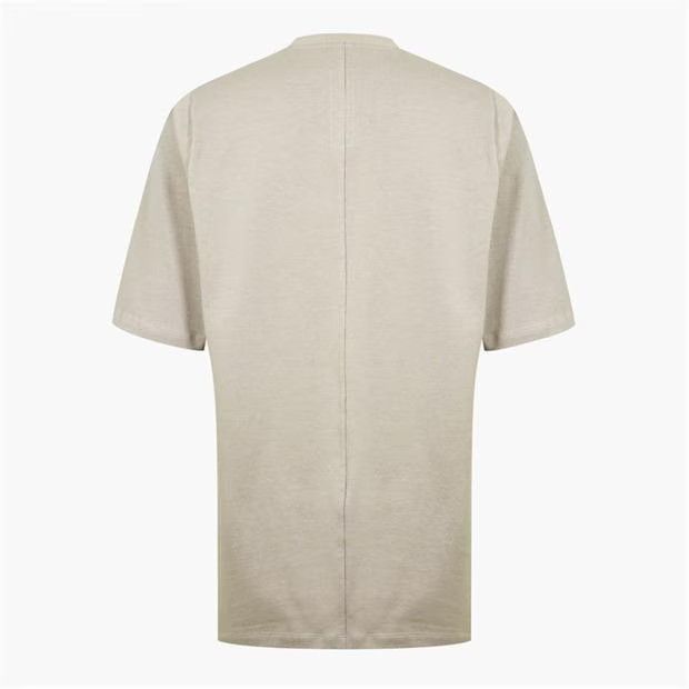 Rick Owens o1g2r1mq0624 T-Shirts in Pearl & Black Size US XL / EU 56 / 4 - 2 Thumbnail