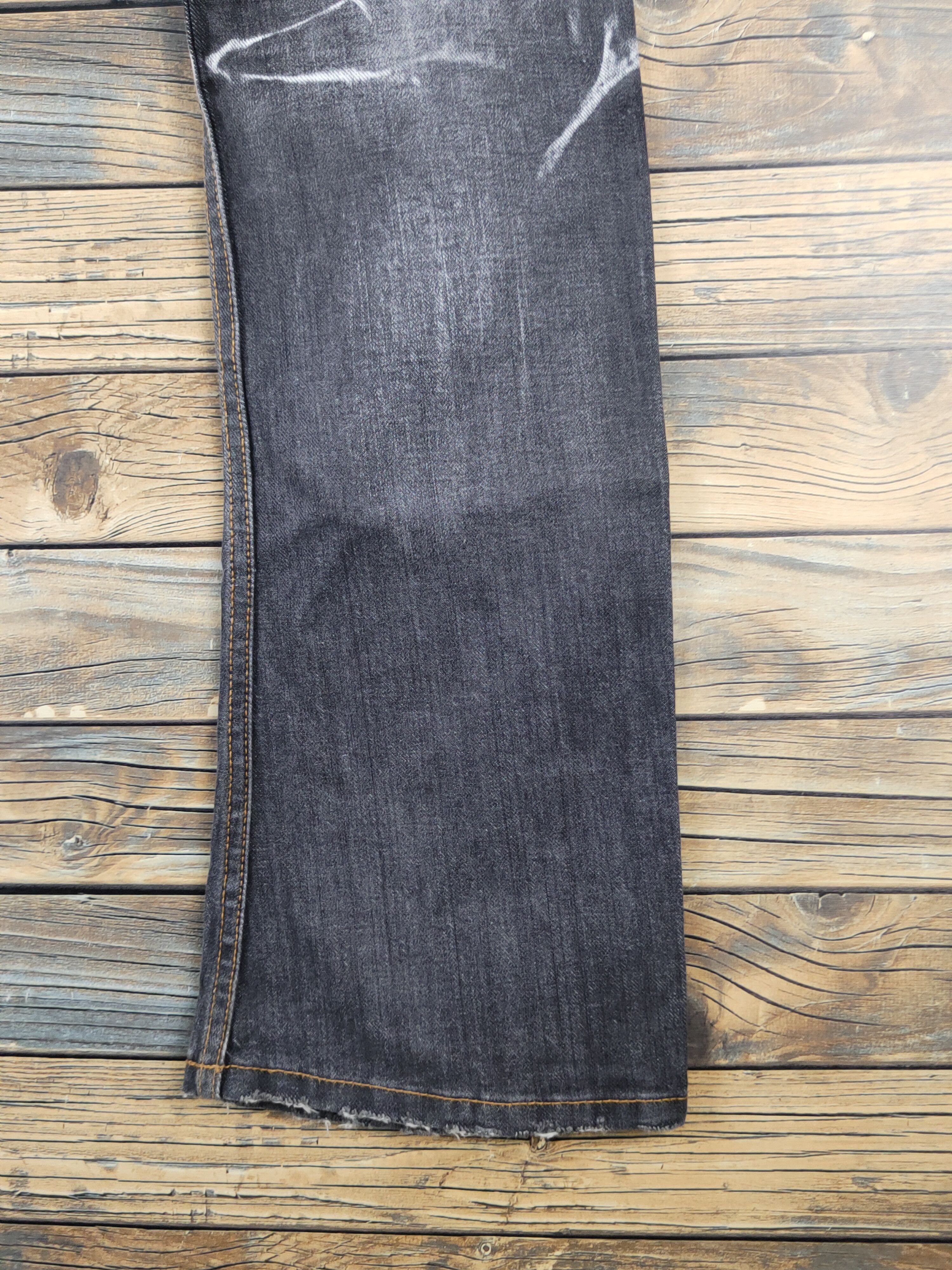 JACKROSE Jack Rose Black faded Distressed Ripped Jeans #W1414 Size US 30 / EU 46 - 13 Thumbnail