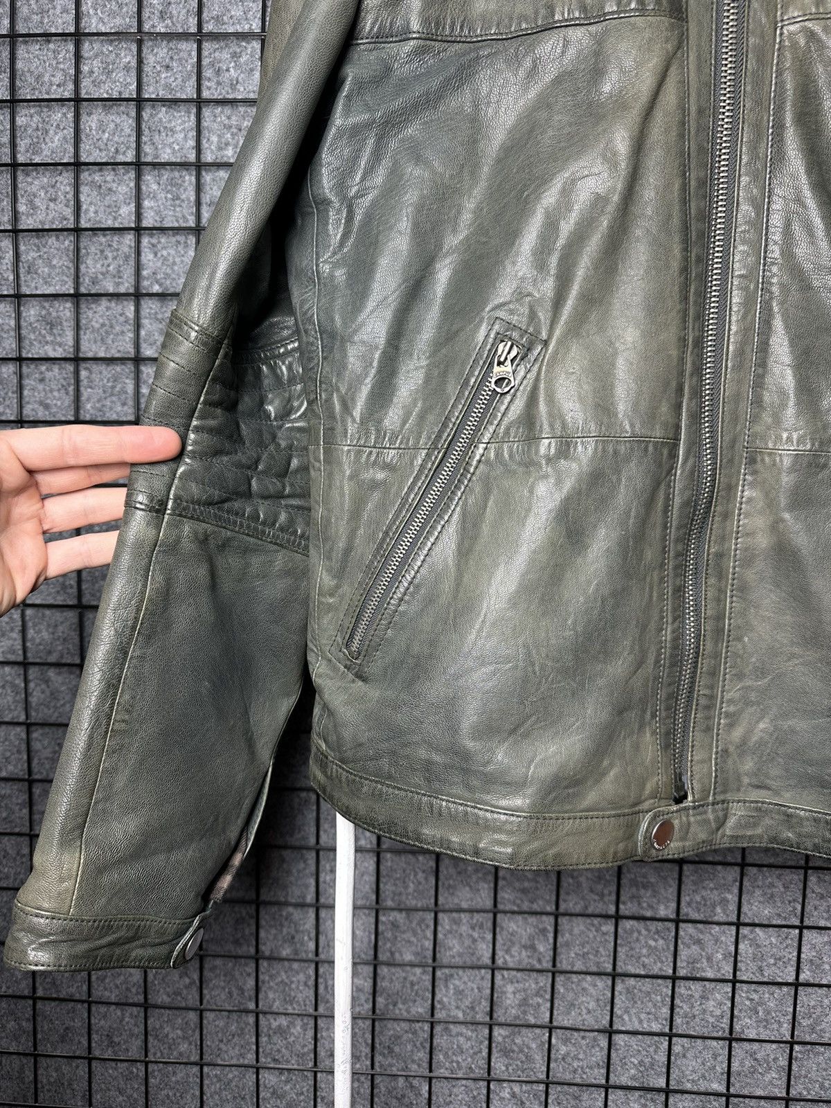 Genuine Leather × Marc O'Polo Campus by Marc O Polo Casual Real Leather Jacket Size M Size US M / EU 48-50 / 2 - 8 Thumbnail