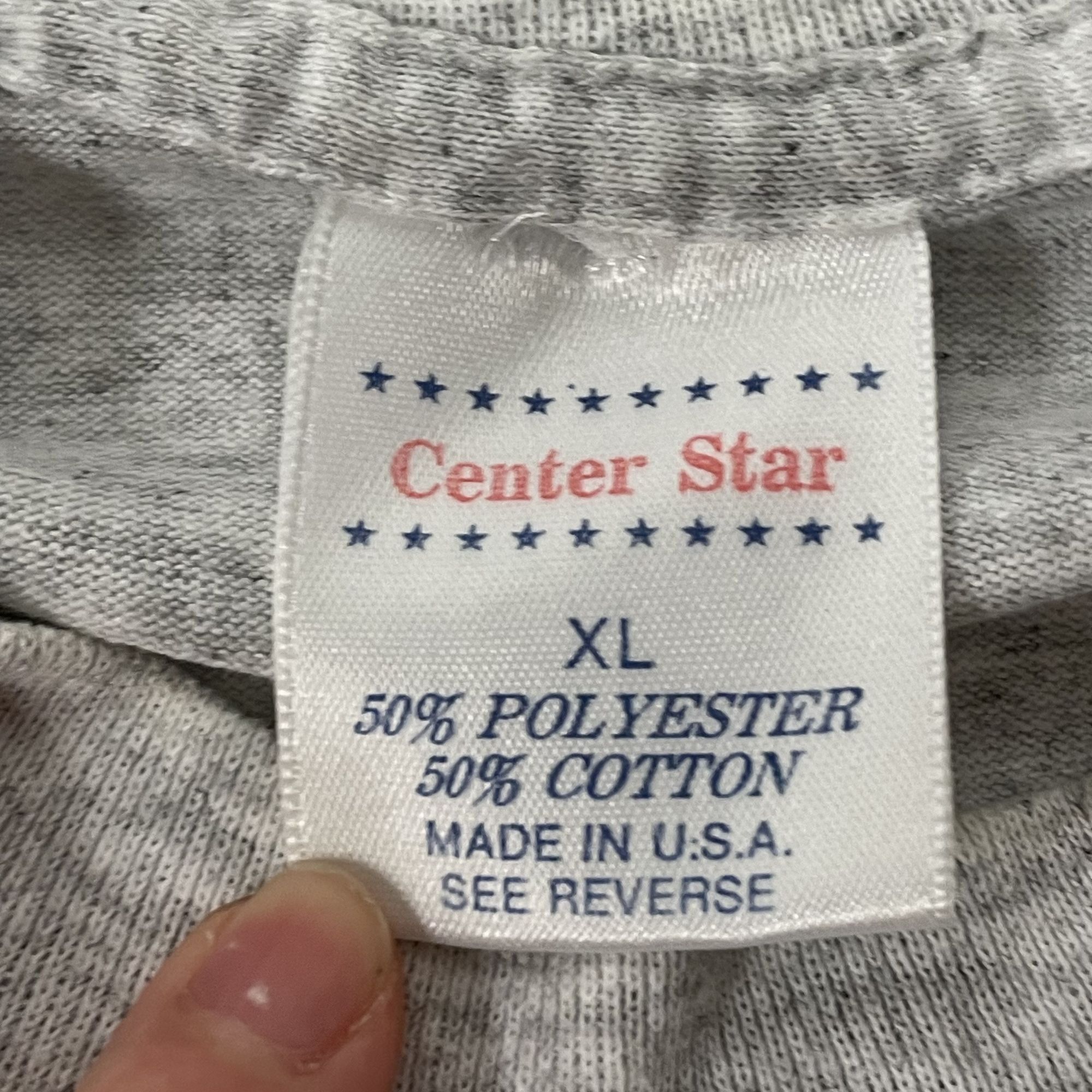 Other Vtg Center Star HEATHER BORN In THE USA A Long Time Ago Size US XL / EU 56 / 4 - 4 Thumbnail