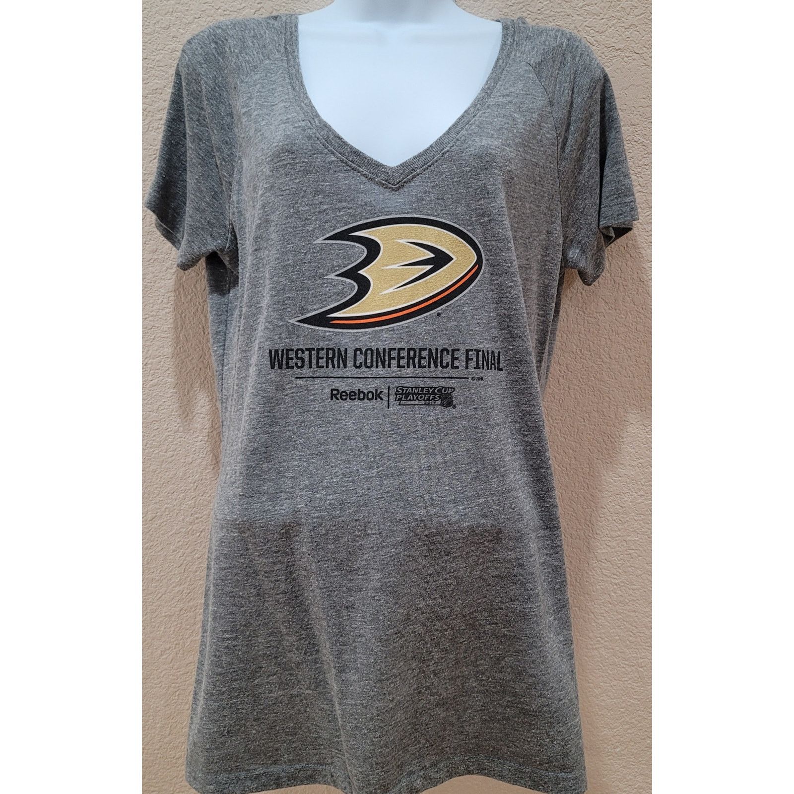 Reebok Reebok Anaheim Ducks Western Conference Finals Shirt XL Size XL / US 12-14 / IT 48-50 - 1 Thumbnail
