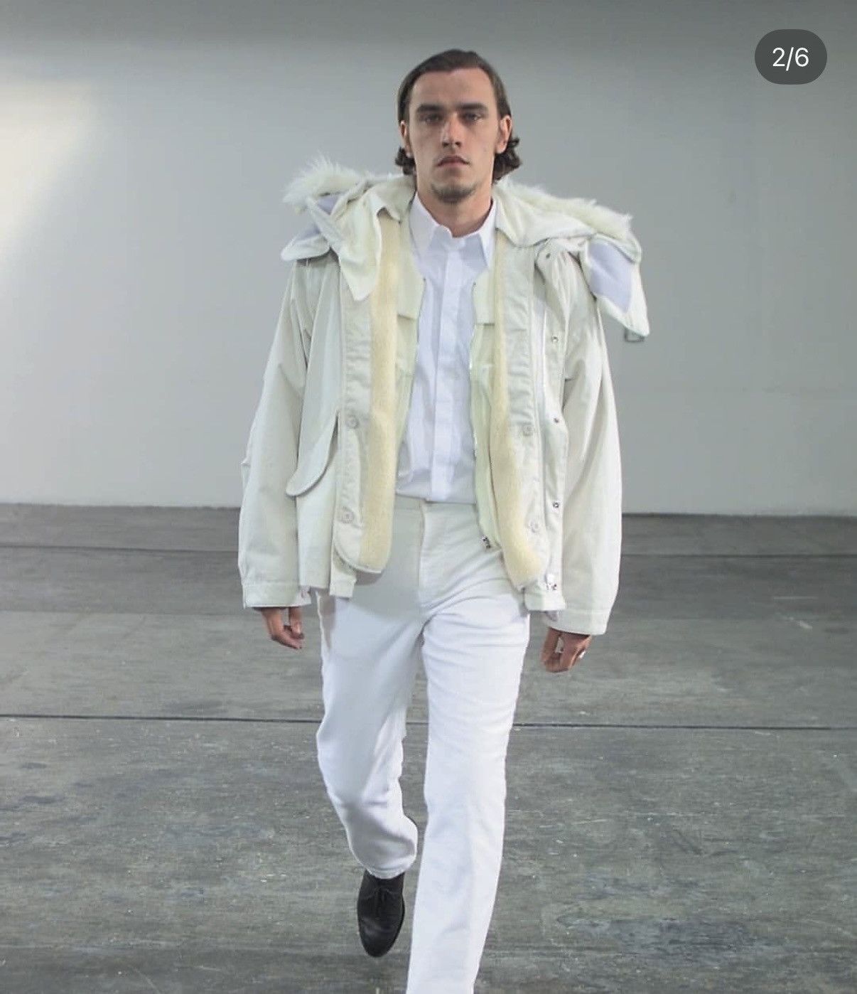 Helmut Lang Helmut Lang FW00 Sherpa Lined Eskimo Hood Parka Archive Size US S / EU 44-46 / 1 - 17 Thumbnail