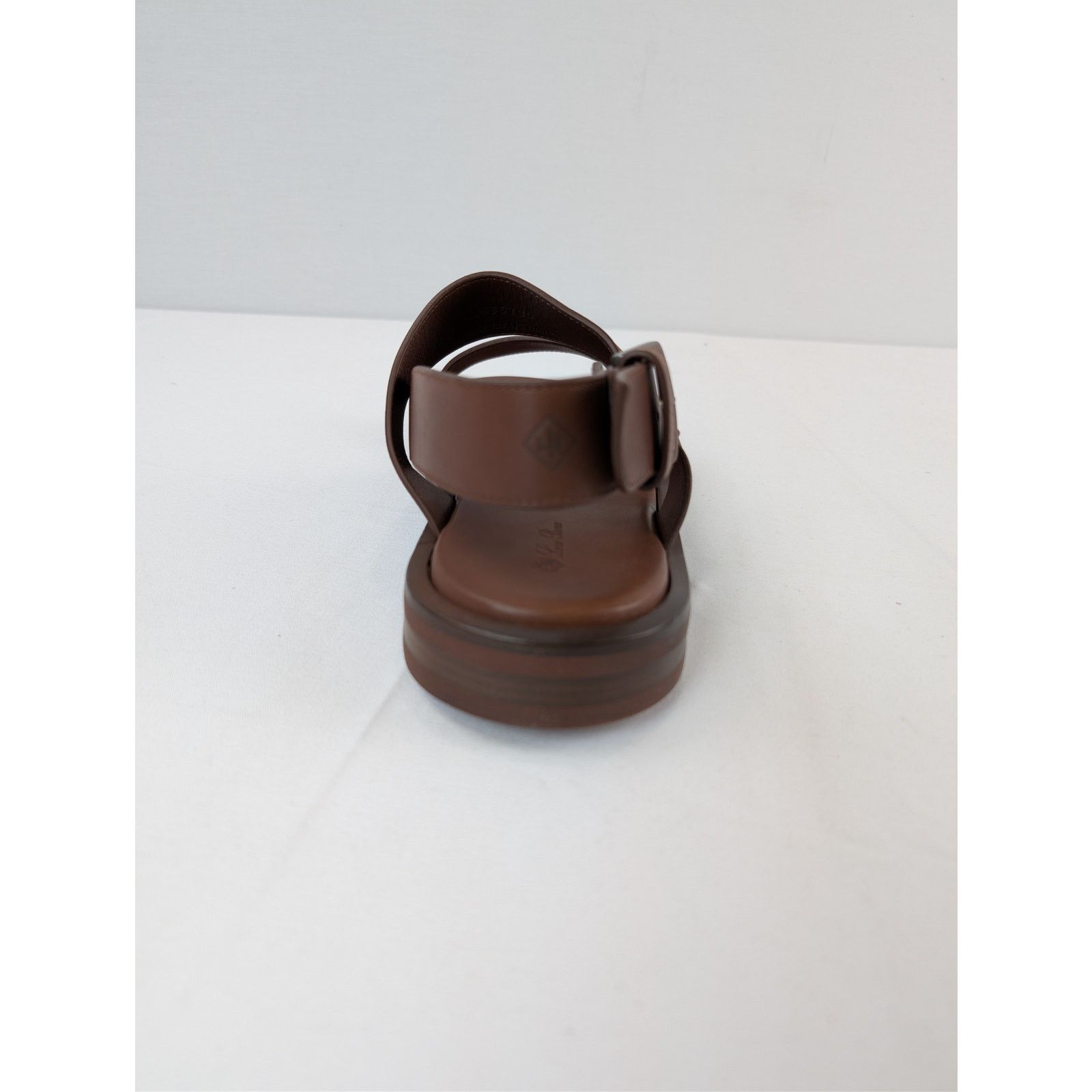 Loro Piana o1rshd1 Slide Sandal Walk Kudu in Aestival Brown Size US 12 / EU 45 - 15 Thumbnail