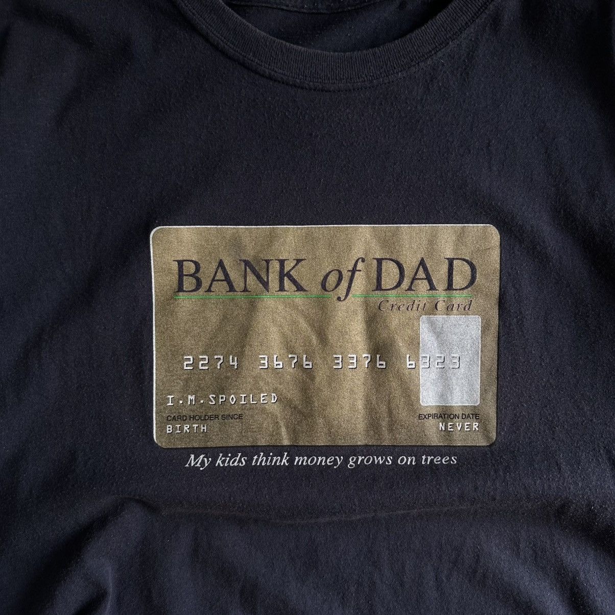 Japanese Brand × Vintage Vintage Japanese Style Bank of Dad T-shirts Big Logo Joke Size US XL / EU 56 / 4 - 8 Thumbnail