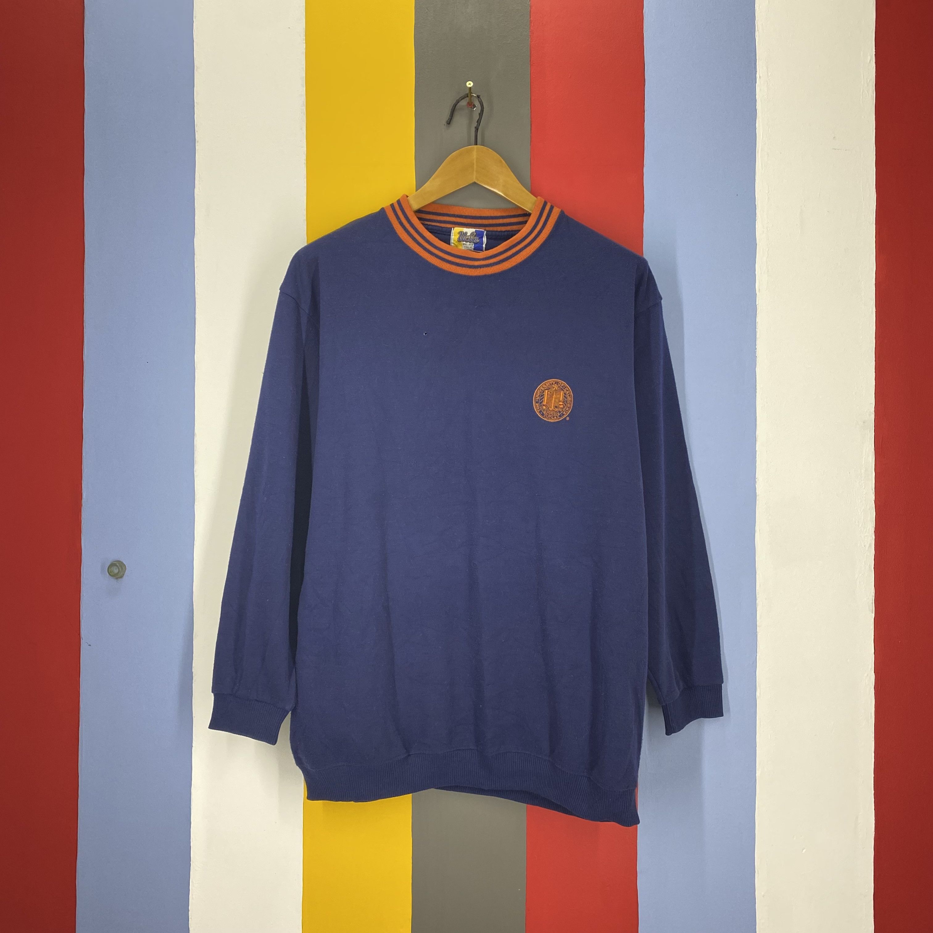 Other THE UNIVERSITY OF CALIFORNIA Sweatshirt #1878/09 Size US L / EU 52-54 / 3 - 1 Thumbnail