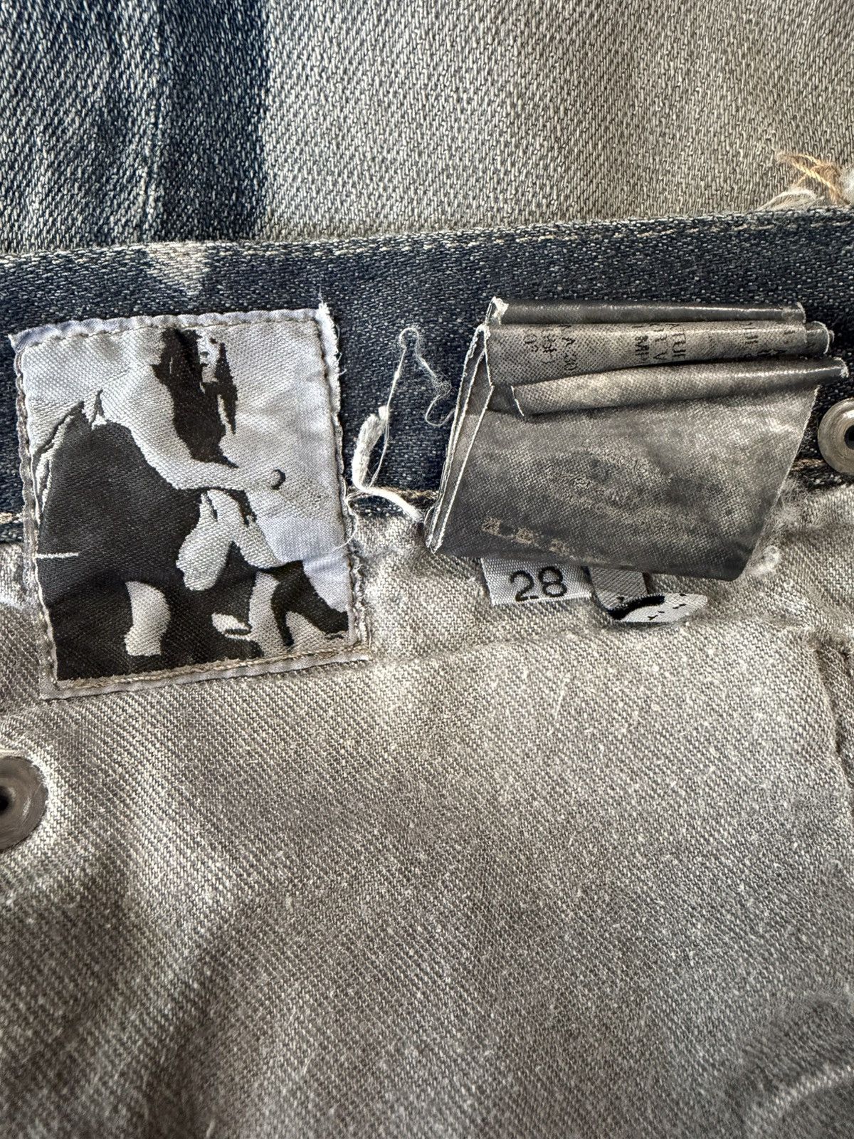 Rick Owens Rick Owens banana cut denim Size US 28 / EU 44 - 5 Thumbnail