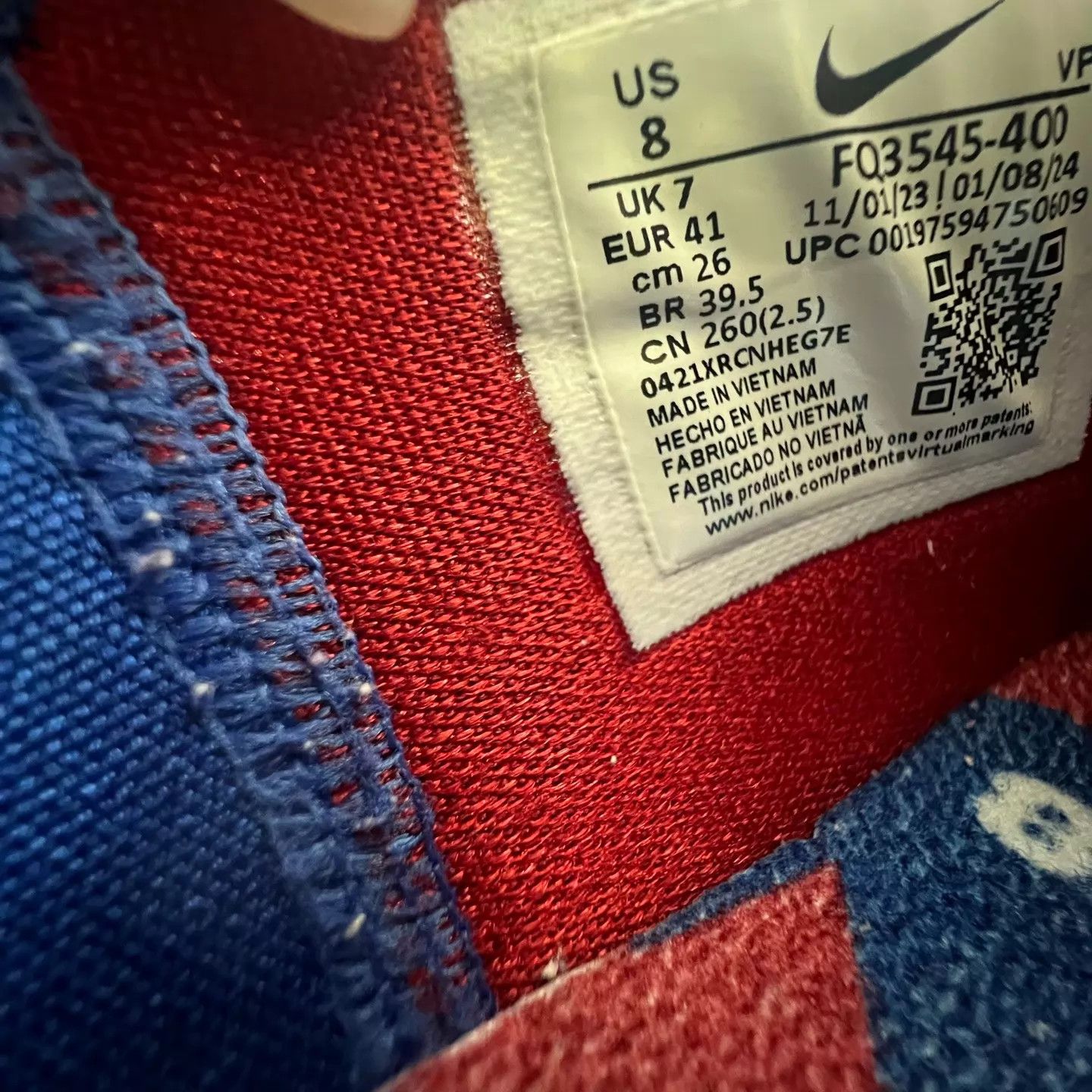 Nike Nike ZK4 'Philly' Blue 41 Size US 8 / EU 41 - 5 Thumbnail