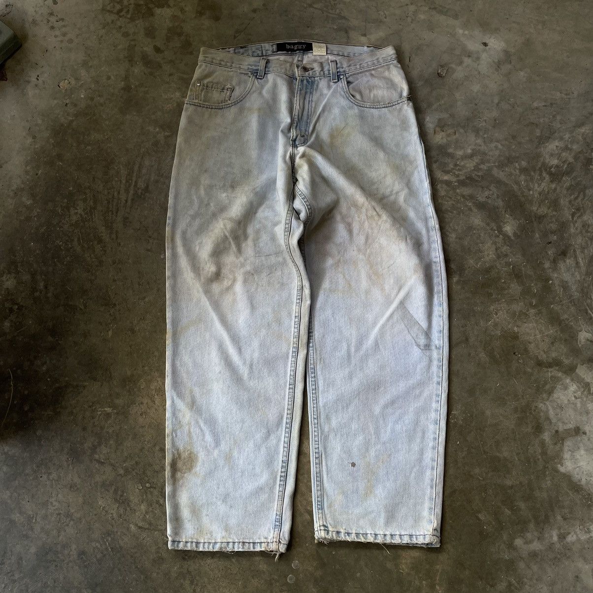 Levi's × Levi's Vintage Clothing × Vintage Levi's silver tab baggy denim Size US 35 - 1 Thumbnail
