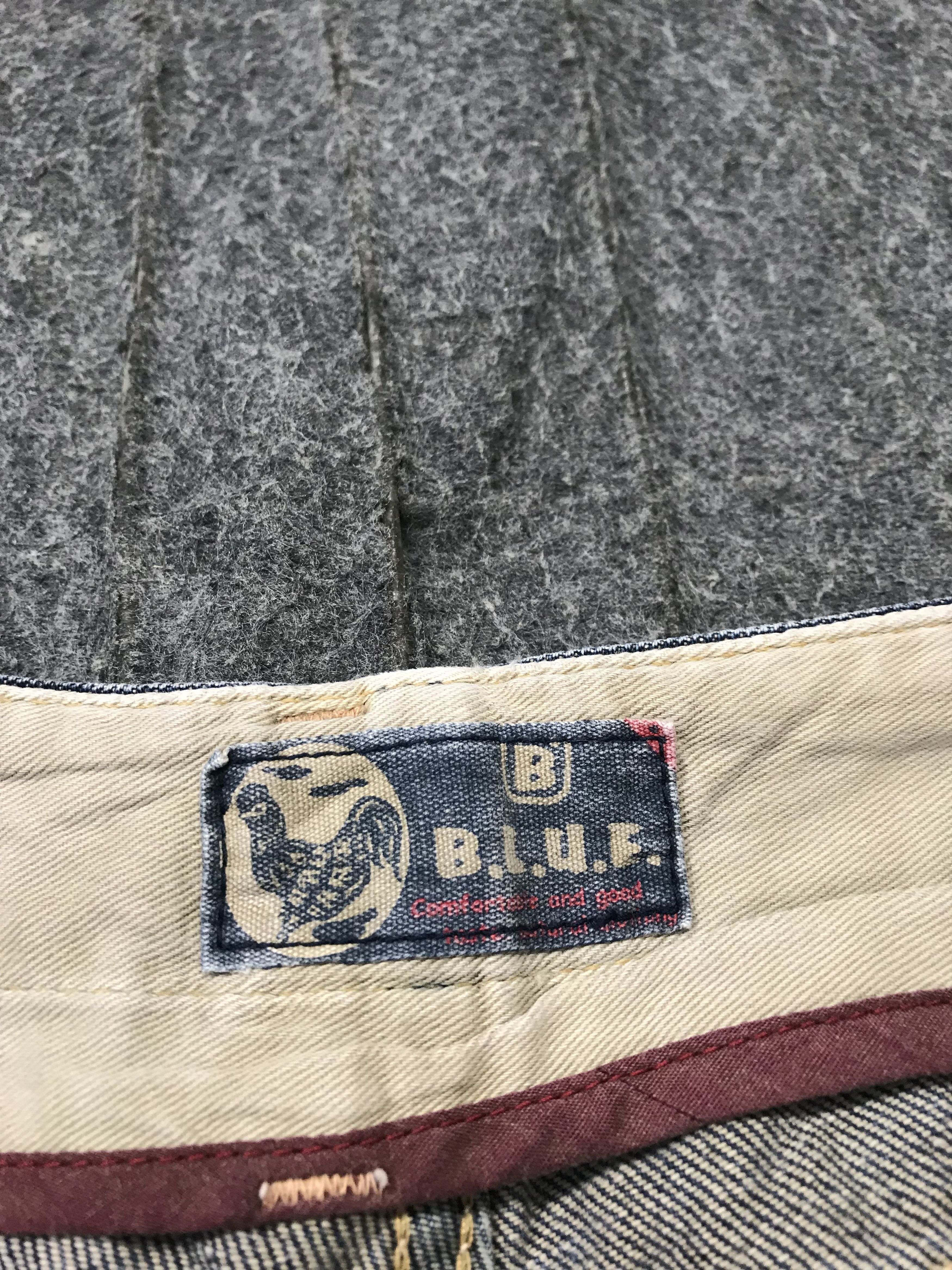 Blue Blue Japan Vintage Blue Blue Japan Denim Jeans Indigo Pant Straight Cut Size US 30 / EU 46 - 9 Thumbnail