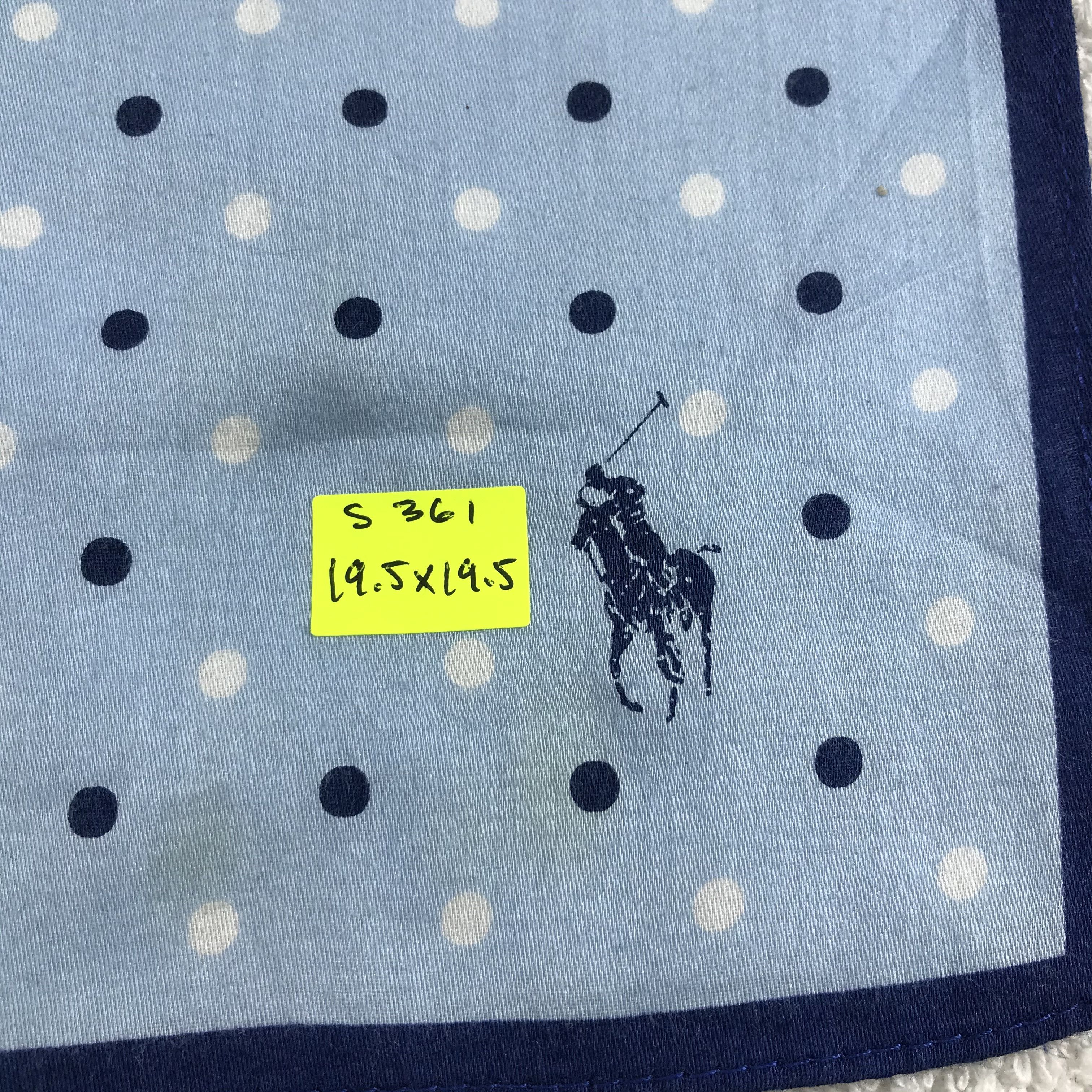 Polo Ralph Lauren × Vintage Polo Ralph Lauren Bandana / Handkerchief / Neckerchief -S361 Size ONE SIZE - 5 Thumbnail