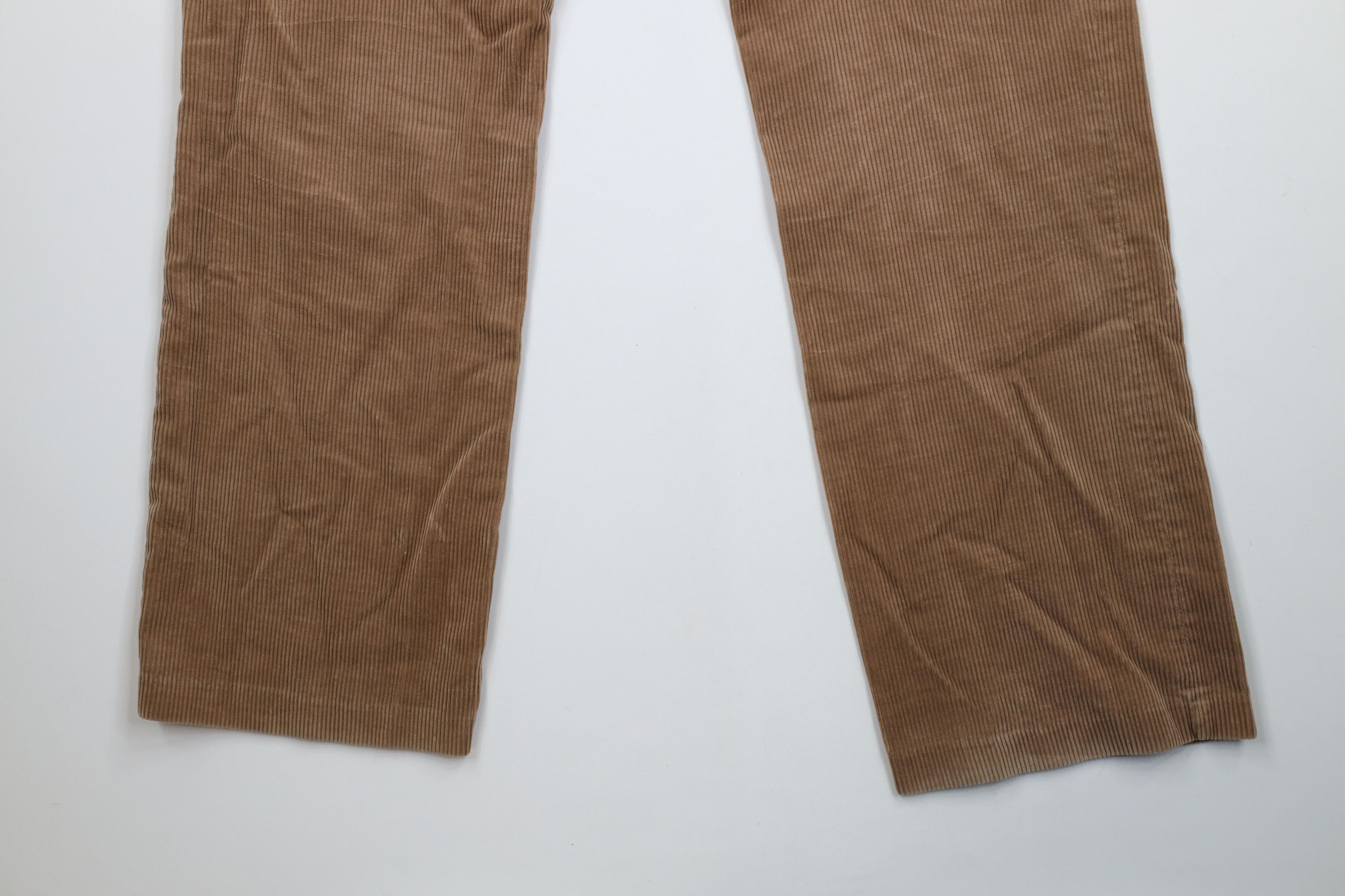 Vintage Vintage 90s Streetwear Flared Wide Leg Corduroy Chino Pants Size US 38 / EU 54 - 14 Thumbnail