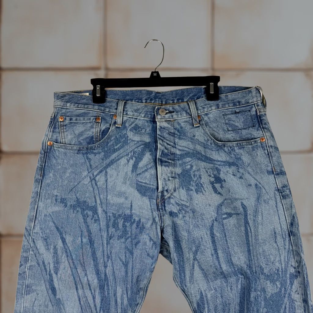 Levi's VINTAGE Levi's 501 Jeans 38x32 Distressed Blue Cotton Denim Regular Straight Men Size US 38 / EU 54 - 1 Thumbnail