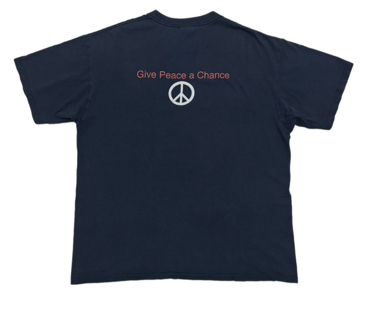 Vintage Vtg JOHN LENNON Rare Design Tee Size US XL / EU 56 / 4 - 2 Thumbnail
