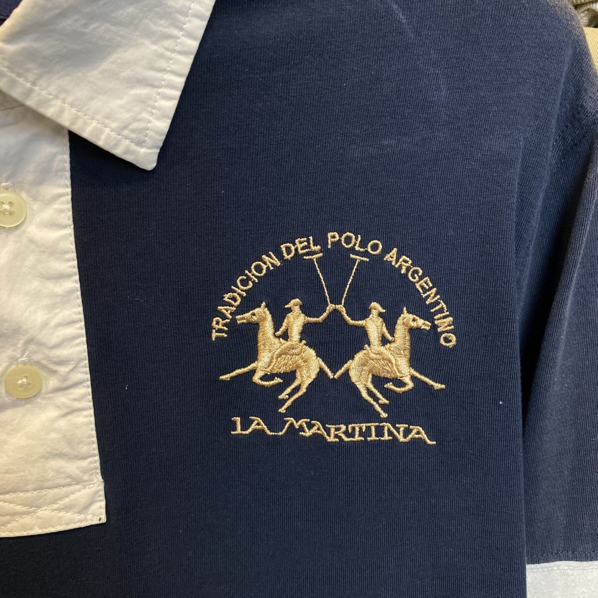La Martina Vintage La Martina Big Logo y2k opium streetwear longsleeve Size US S / EU 44-46 / 1 - 3 Thumbnail