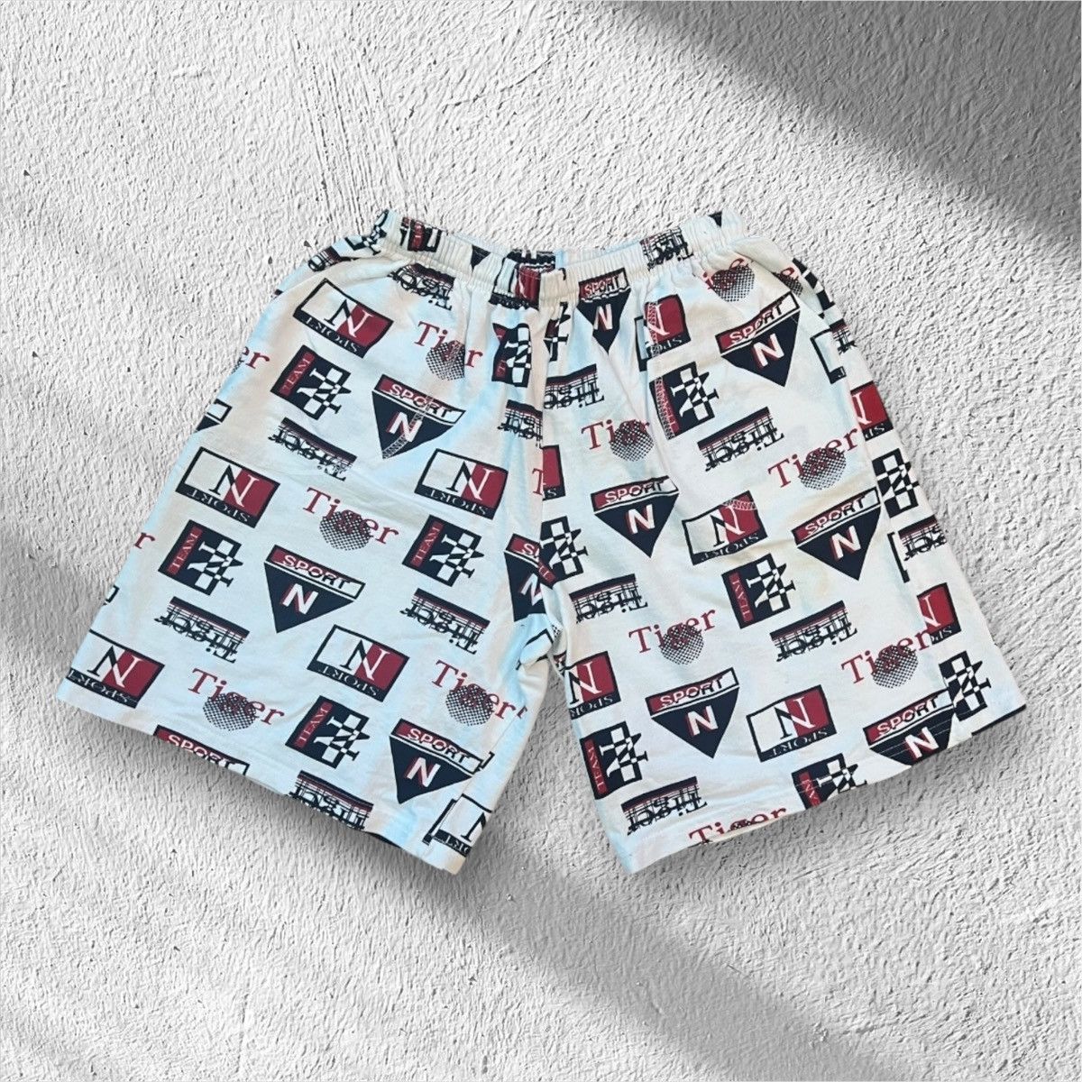 Other Vintage 90s Tiger Sport Cotton Shorts Size US 30 / EU 46 - 1 Thumbnail