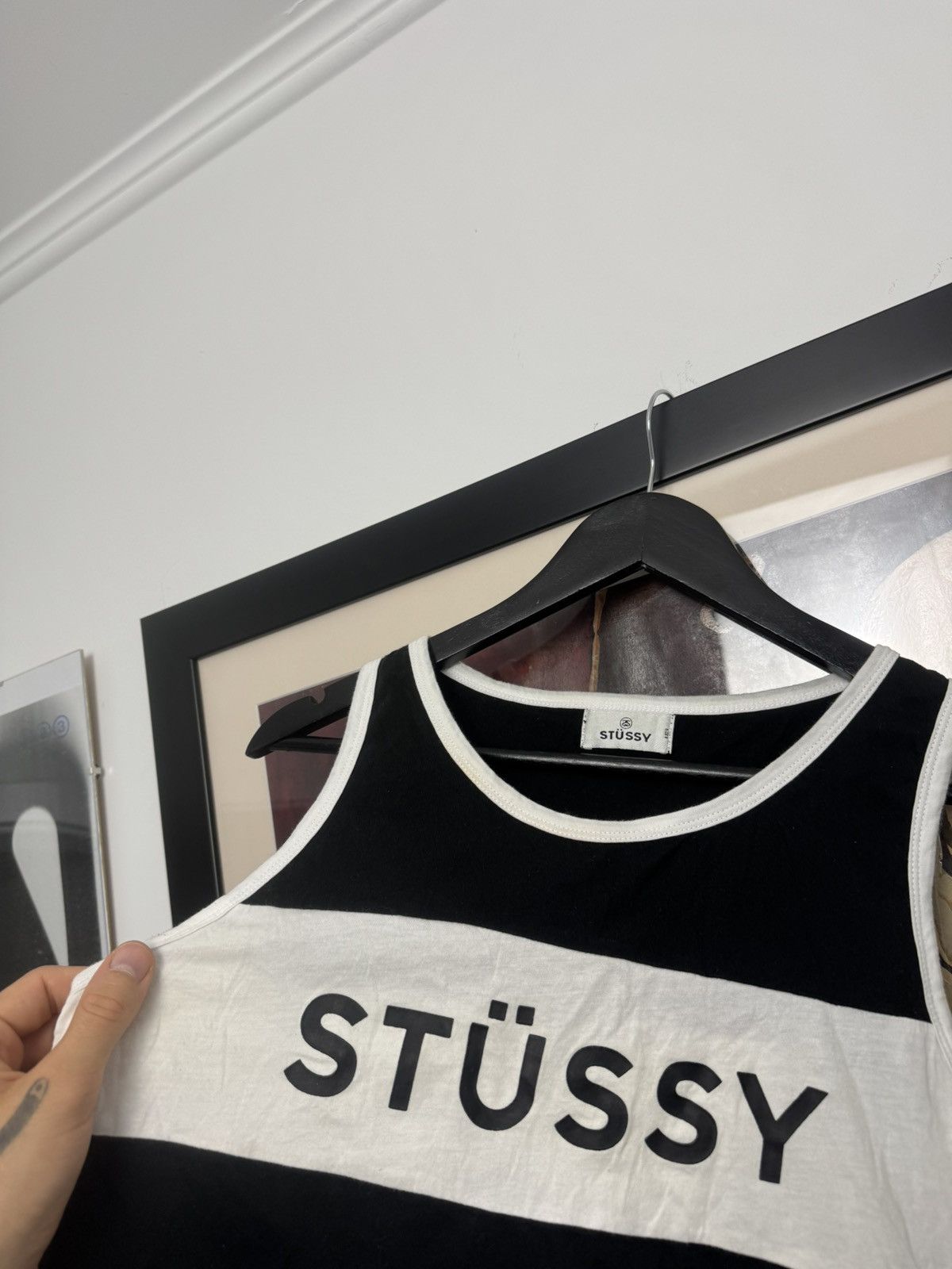 Stussy Stussy Crop Top Tank Top Australia Release Spellout Logo Y2k Size M / US 6-8 / IT 42-44 - 3 Thumbnail