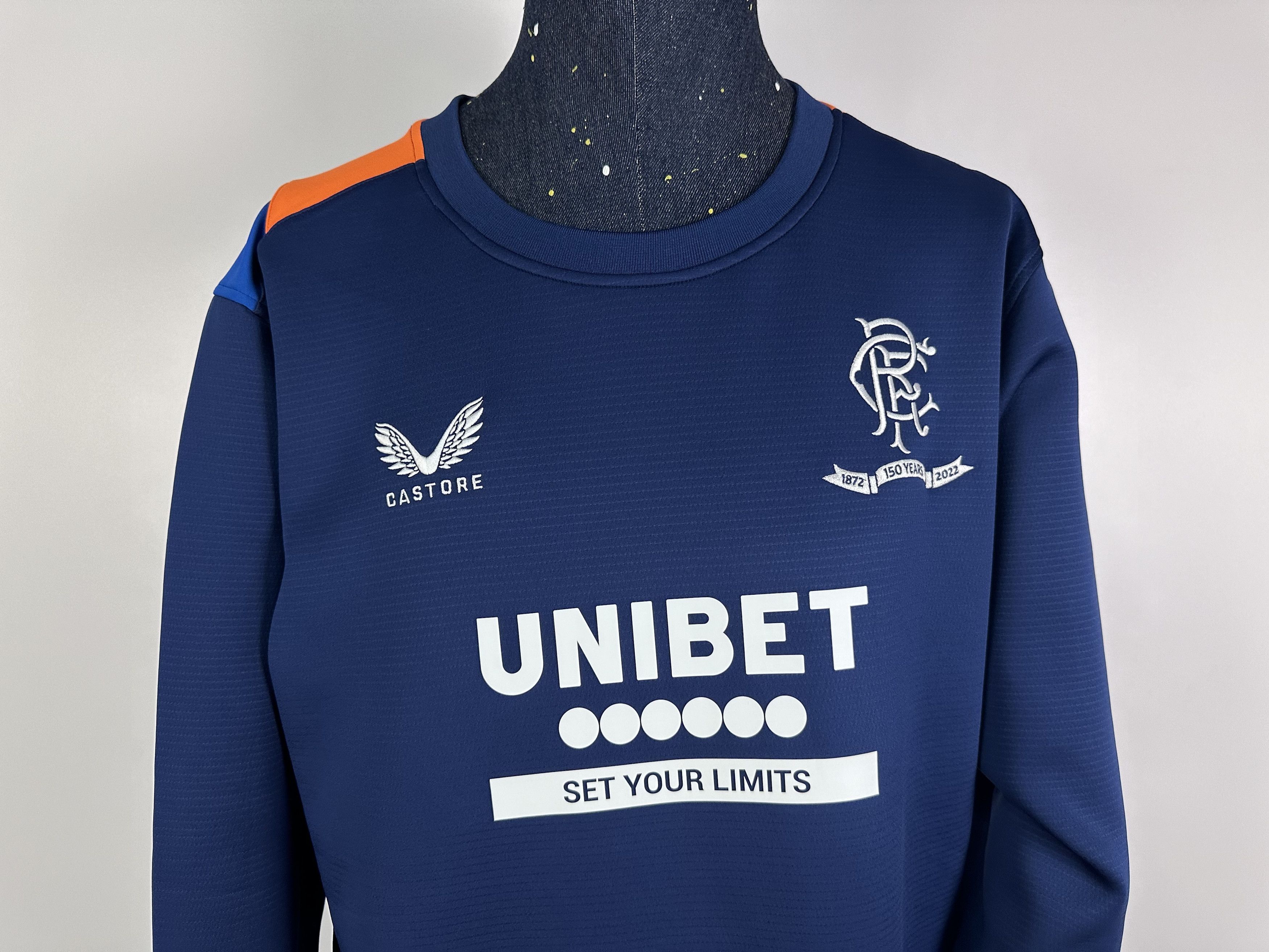 Other GLASGOW RANGERS 2022 23 Castore Football Training Sweatshirt Size US XXL / EU 58 / 5 - 5 Thumbnail