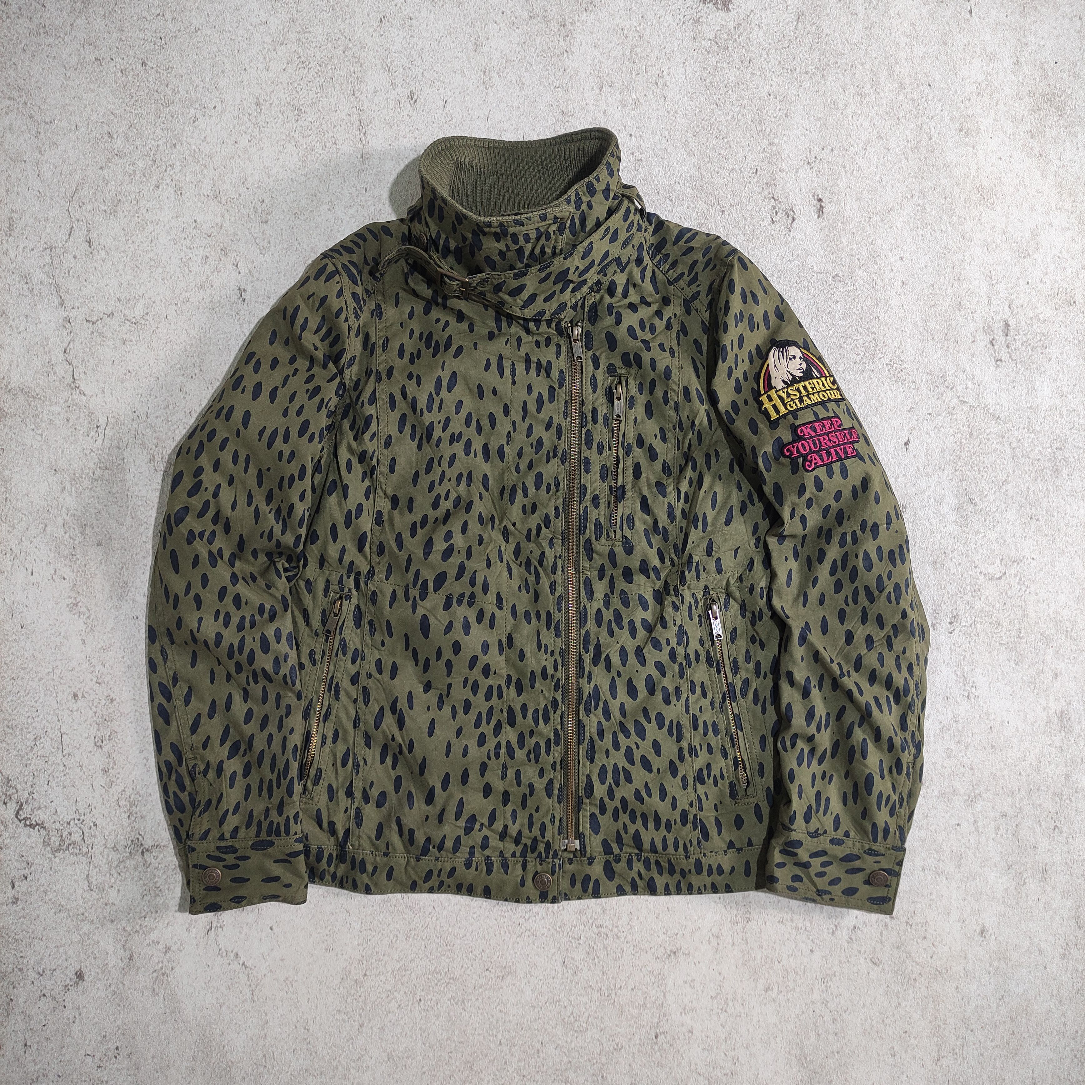 image of Archival Clothing x Hysteric Glamour Jacket in Leopard, Men's (Size Small)