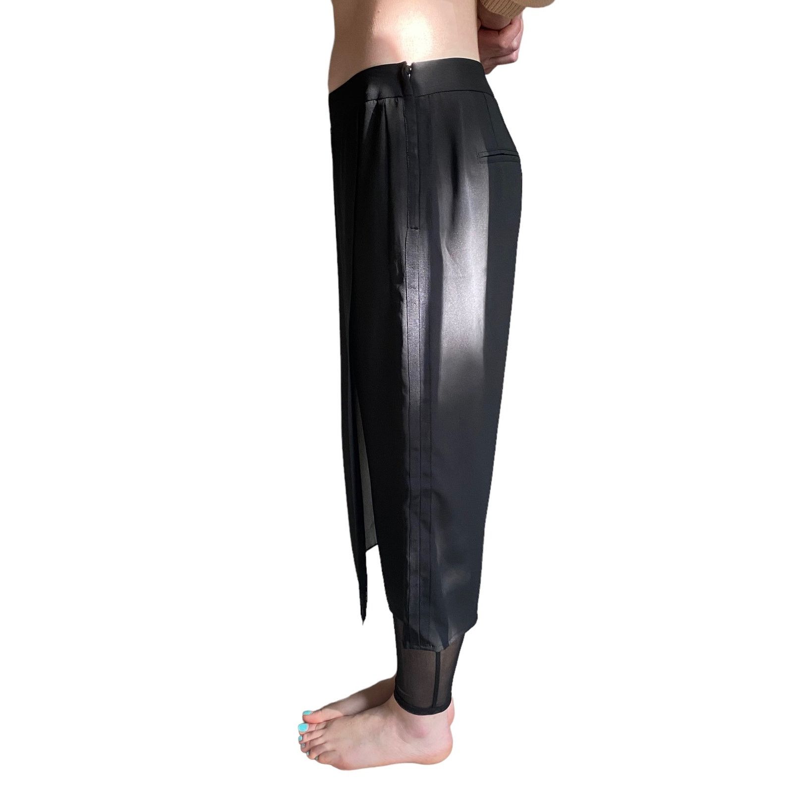 Other D'deMOO Mesh Pants with Skirt Overlay size 2 Size 26" / US 2 / IT 38 - 4 Thumbnail
