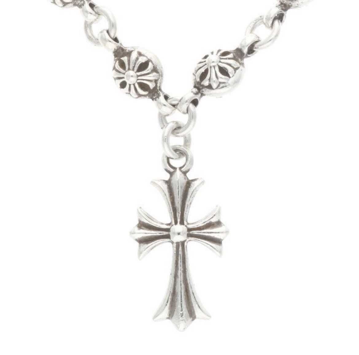Chrome Hearts Chrome Hearts Cross Ball Silver Bracelet Size ONE SIZE - 3 Thumbnail
