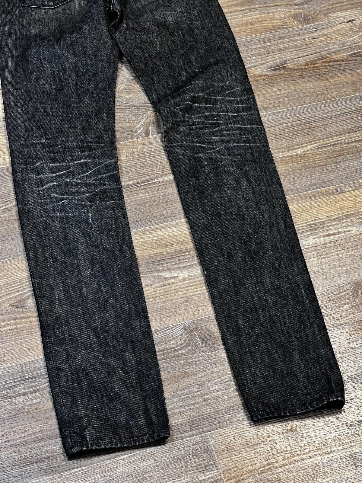 Helmut Lang Helmut Lang New York Gray Skinny Denim Pant Size US 28 / EU 44 - 10 Thumbnail