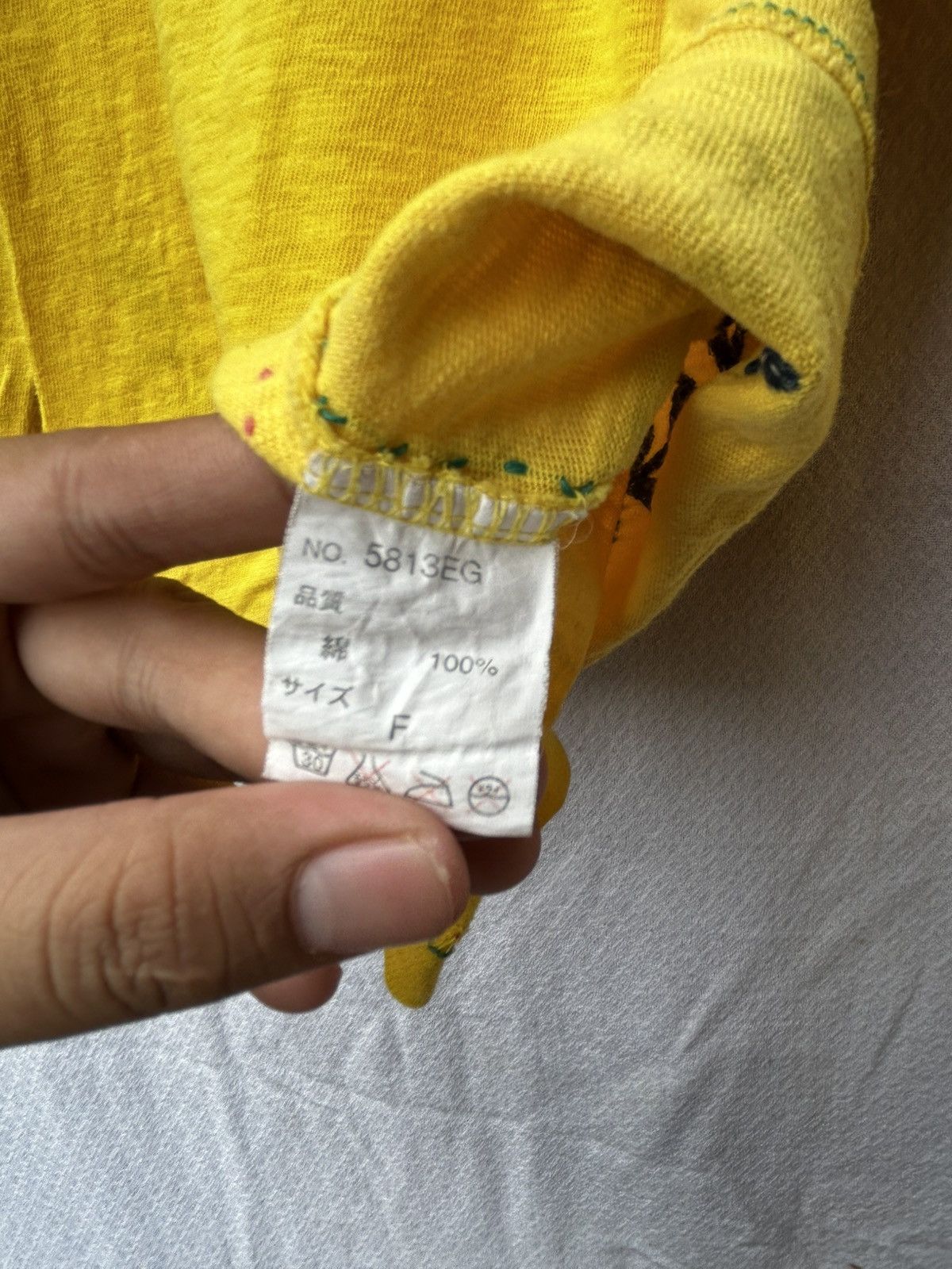 Japanese Brand Eeni meeni california poem style longsleeve Size US M / EU 48-50 / 2 - 7 Thumbnail