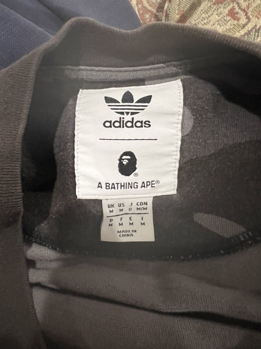 Adidas × Bape BAPE x adidas adicolor Tee Size US M / EU 48-50 / 2 - 7 Thumbnail