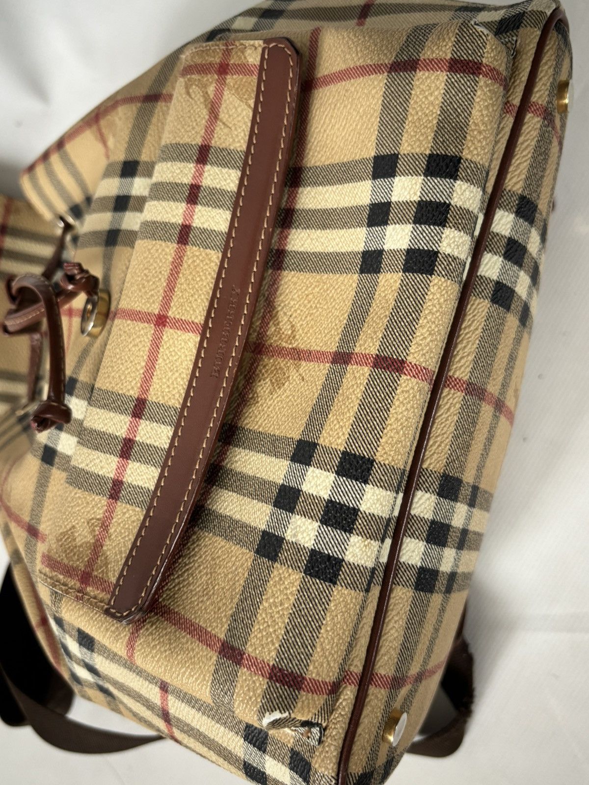 Burberry Vintage Burberry Novacheck BackPack Size ONE SIZE - 11 Thumbnail