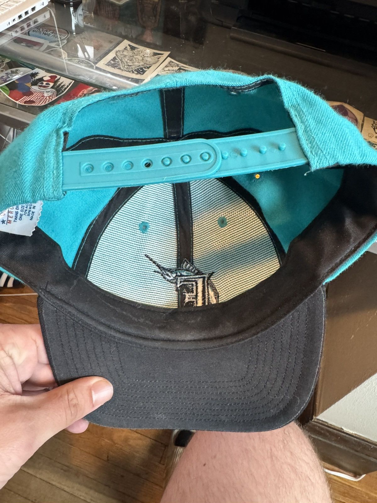 MLB Vintage Florida Marlins Hat 90s Size ONE SIZE - 5 Thumbnail