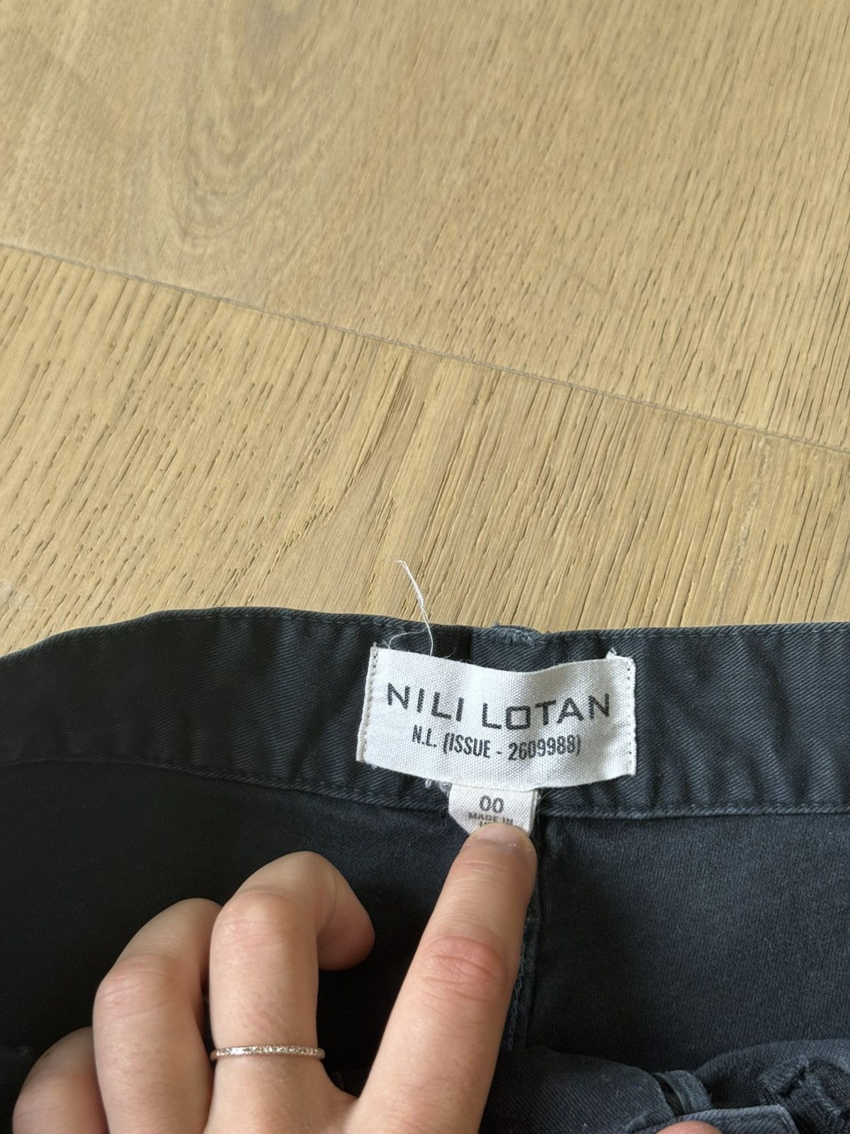 Nili Lotan Nilli Lotan, Shon Pants Size 24" / US 00 / IT 34 - 3 Thumbnail