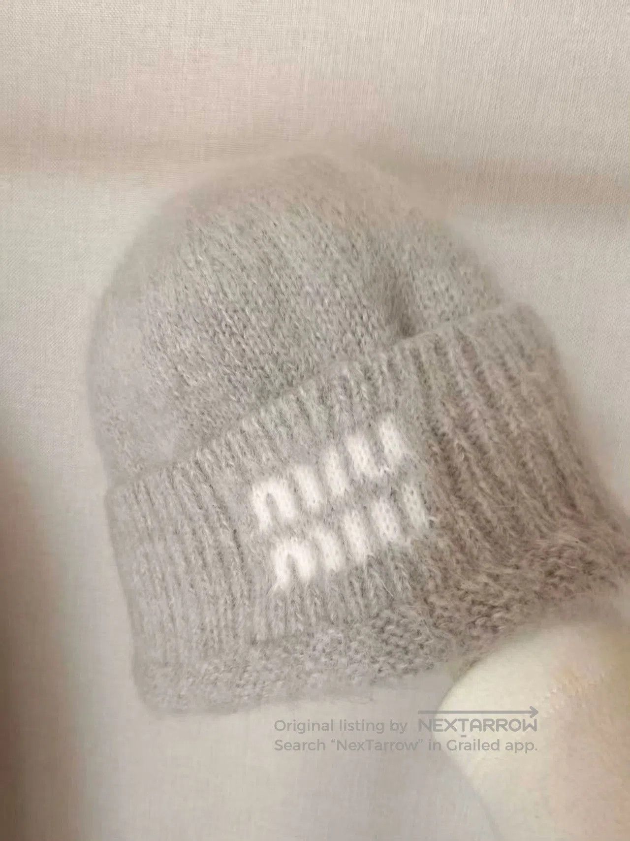 Miu Miu Miu Miu Knit Beanie Hat. Size ONE SIZE - 1 Thumbnail