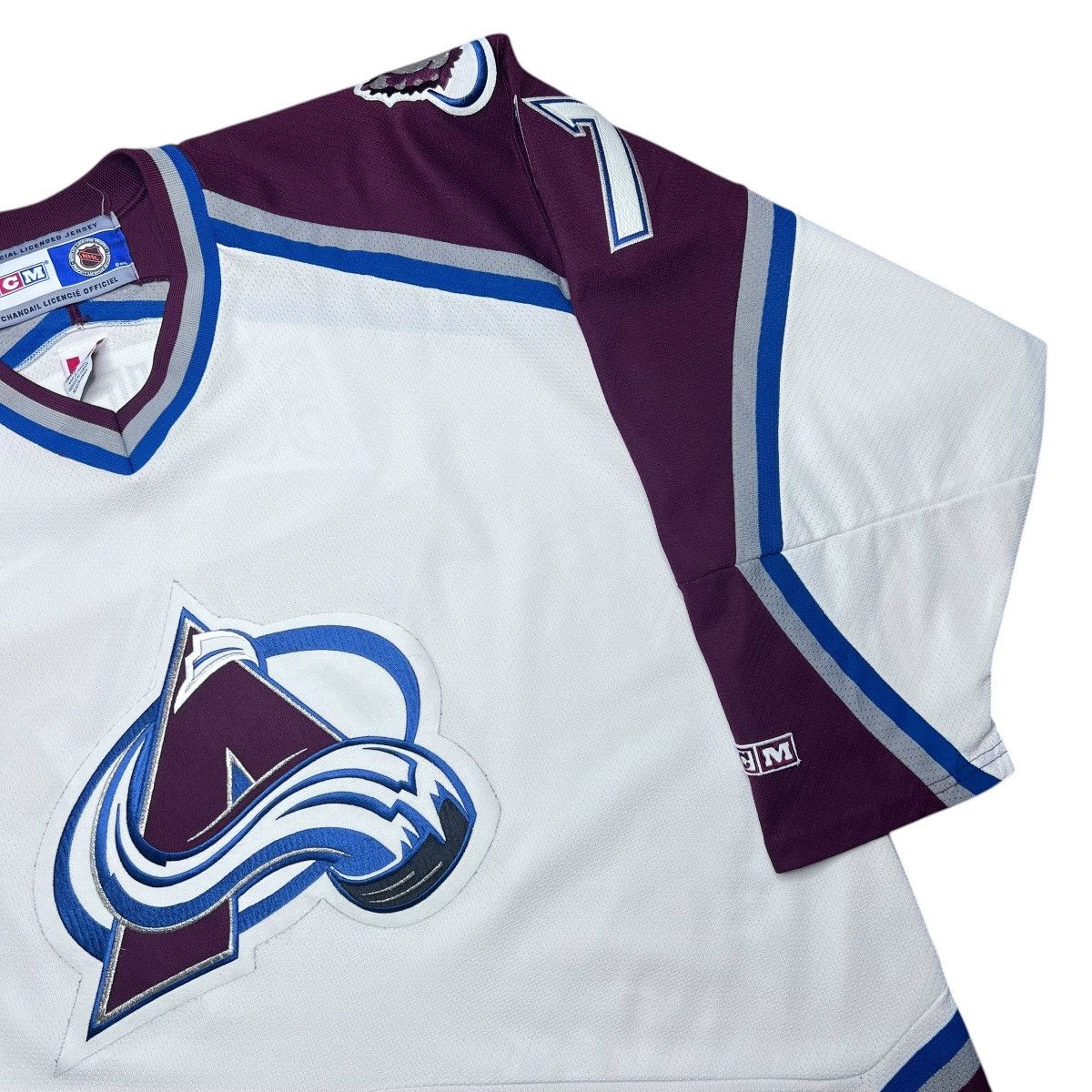 Ccm NHL Colorado Avalanche Ray Bourque #77 Authentic CCM Jersey Size US XL / EU 56 / 4 - 15 Thumbnail