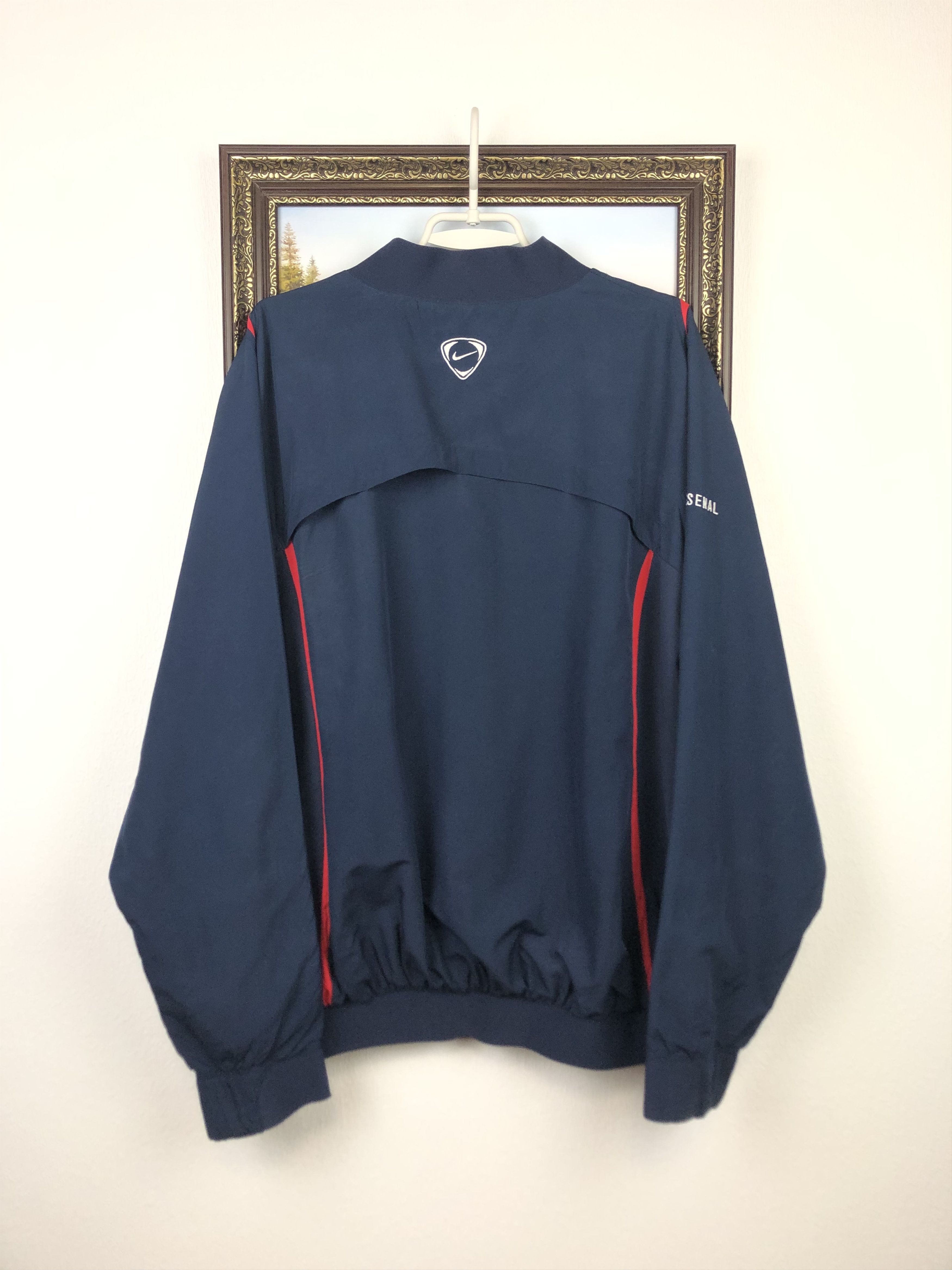Nike Vintage Nike Arsenal Football Jacket Soccer Track Top Mens Size US XL / EU 56 / 4 - 10 Thumbnail