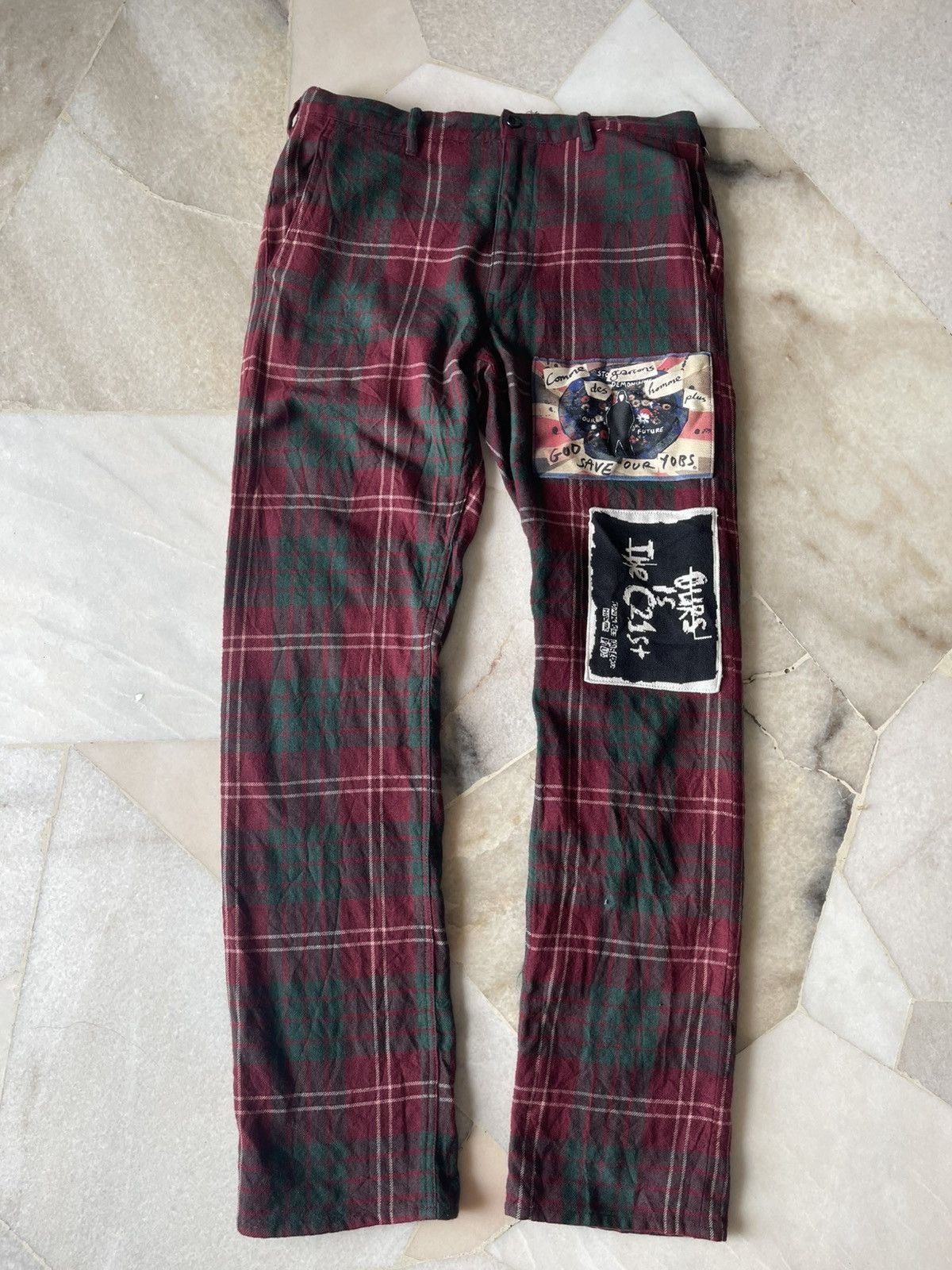 Comme des Garcons Homme Plus FW 2008 Comme Des Garcons Homme Pluse Sex Pistol Jimie Ried Size US 30 / EU 46 - 1 Thumbnail