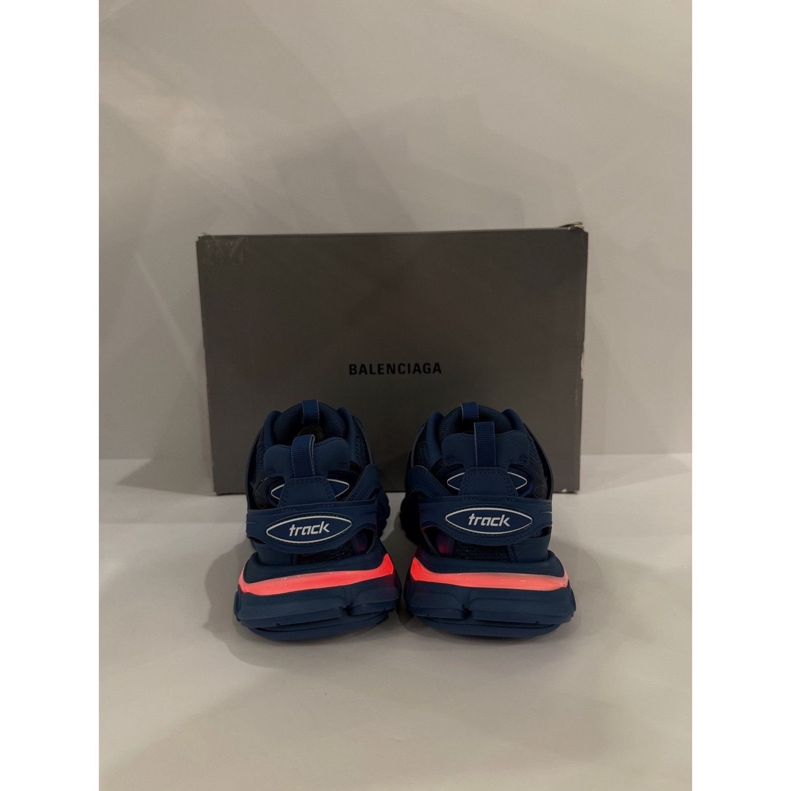 Balenciaga Size 41EU/8US - Balenciaga Track Blue LED NEW! Size US 8 / EU 41 - 5 Thumbnail
